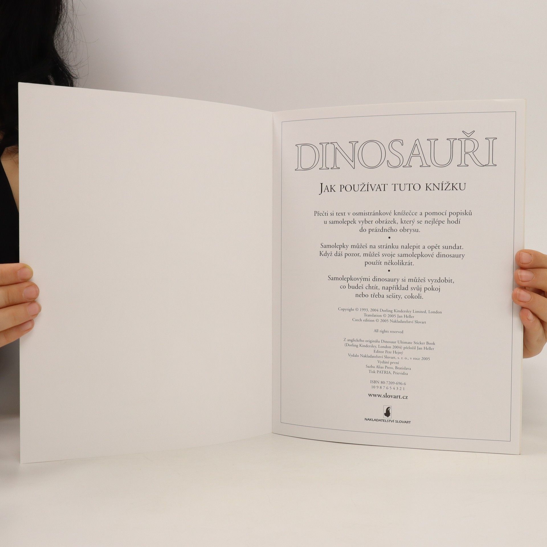 Various authors Dinosauři. Samolepková knížka