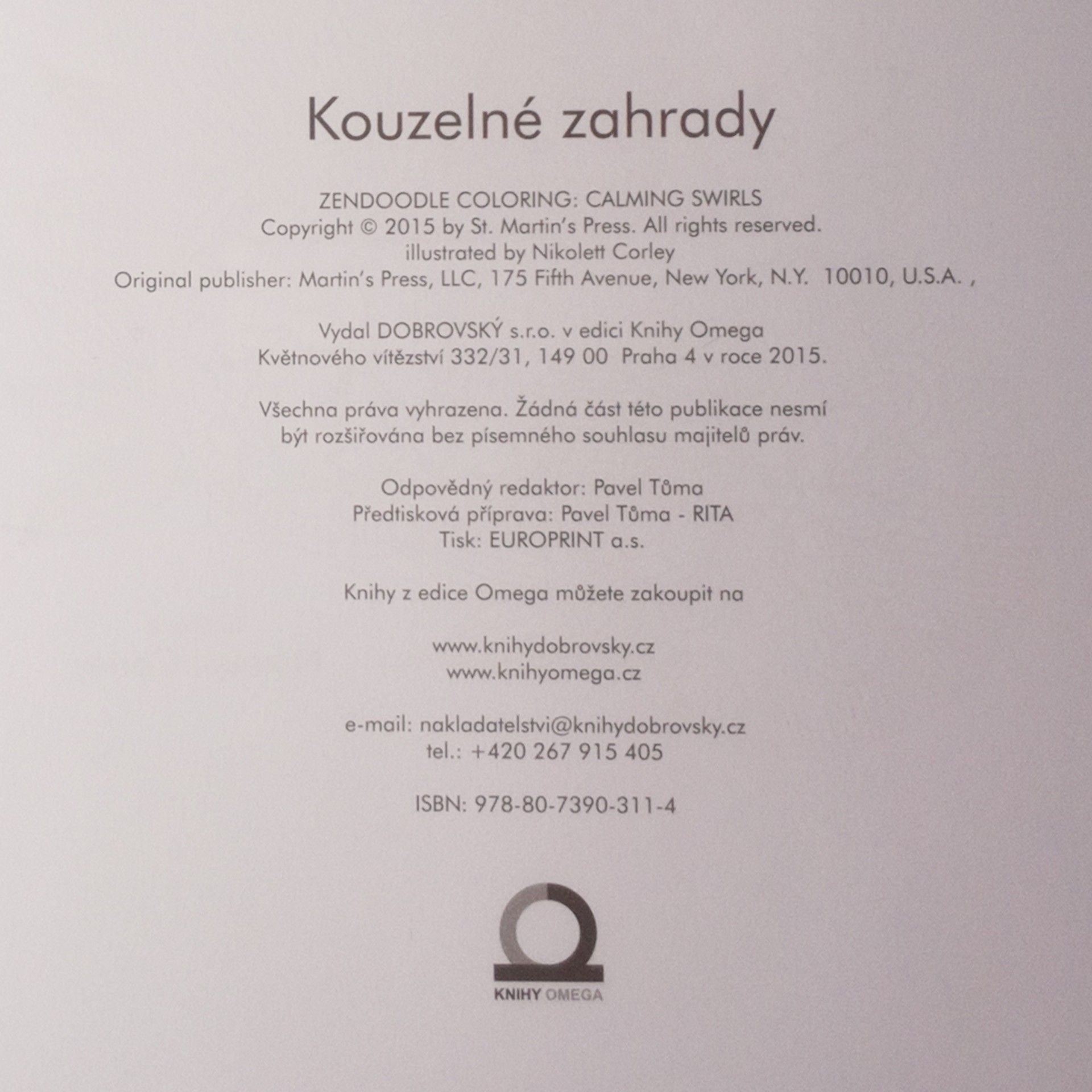 Nikolett Corley Kouzelné zahrady. Úžasné květy k vybarvení