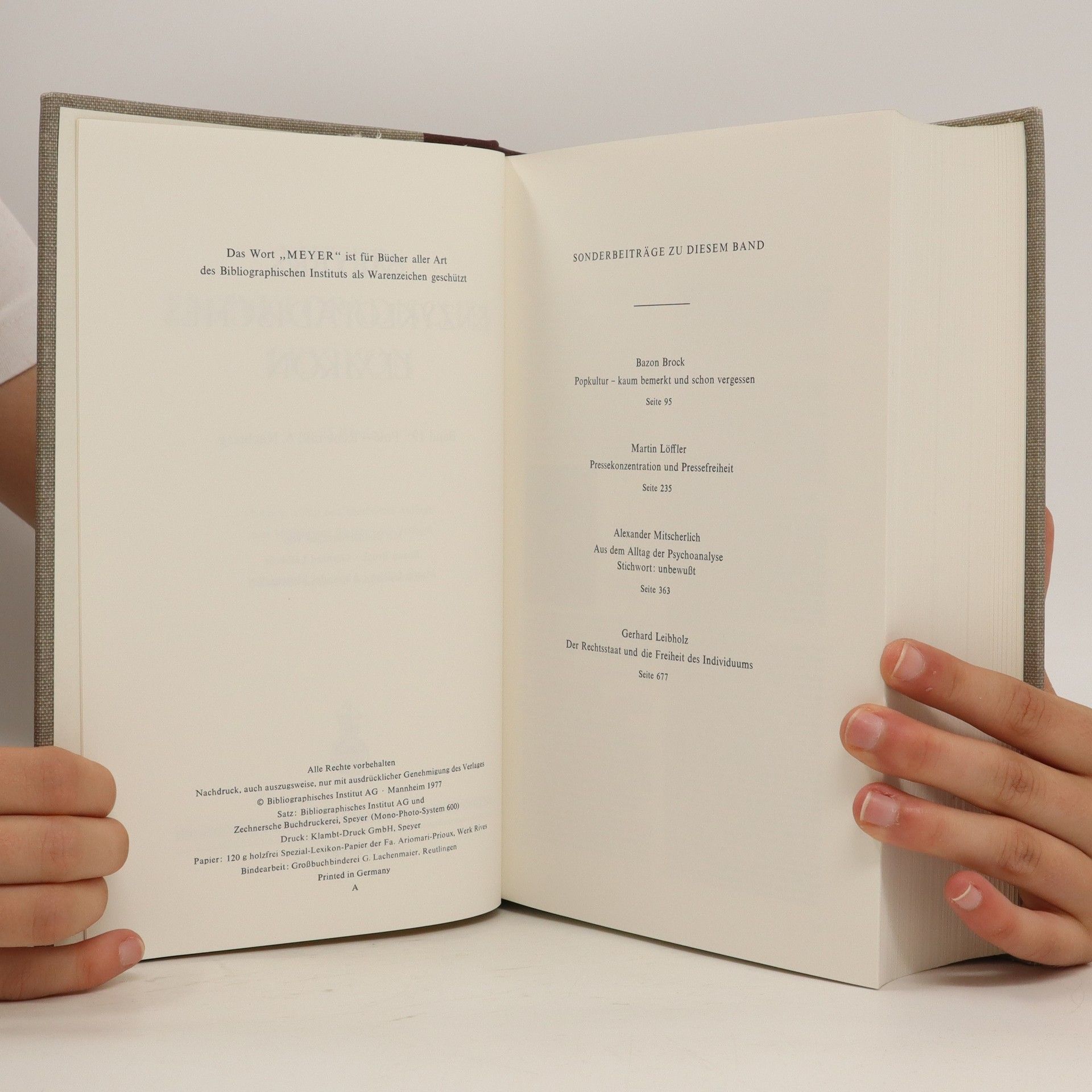 Autorenkollektiv Meyers Enzyklopädisches Lexikon 19. Pole-Renc