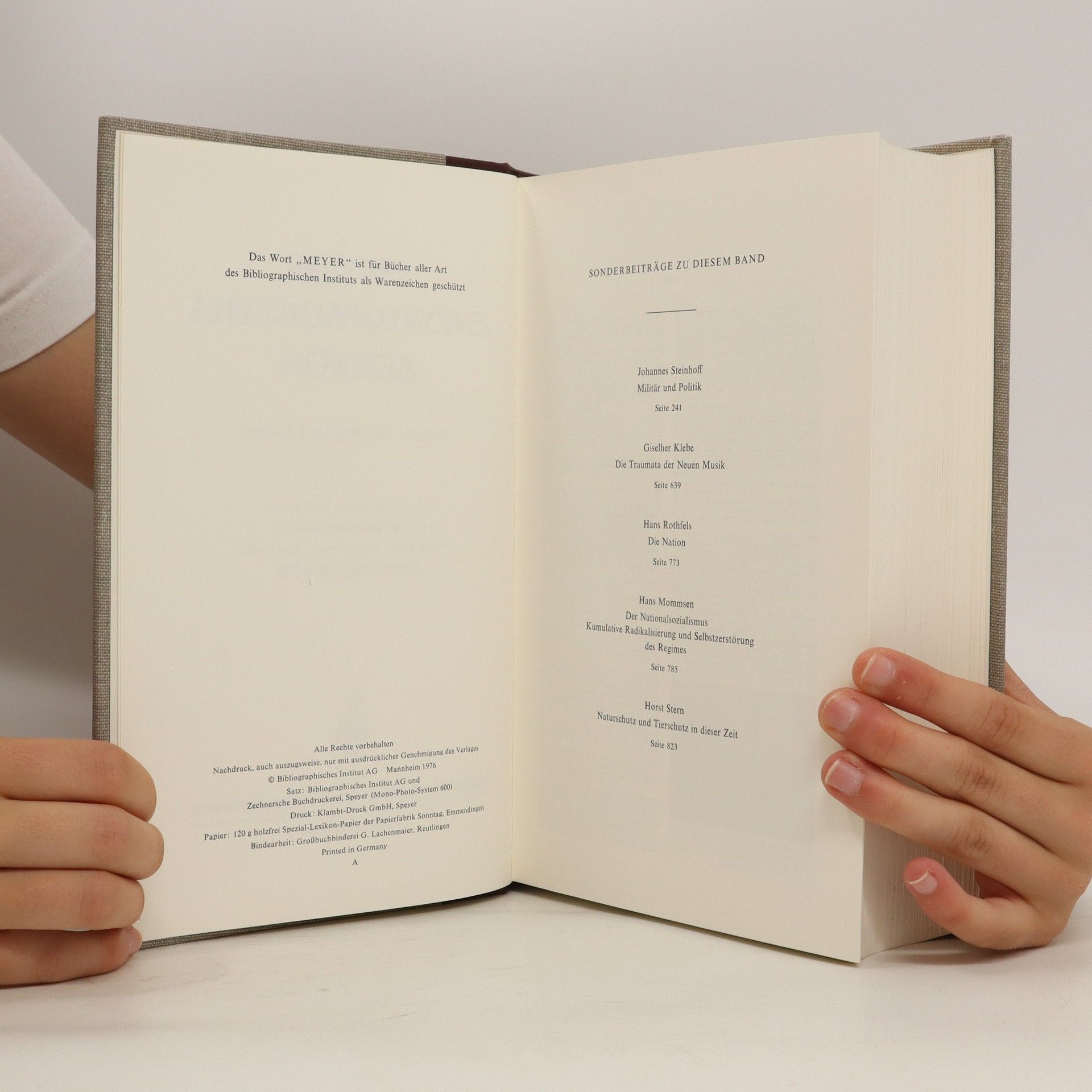 Various authors Meyers Enzyklopädisches Lexikon 16. Mei-Nat