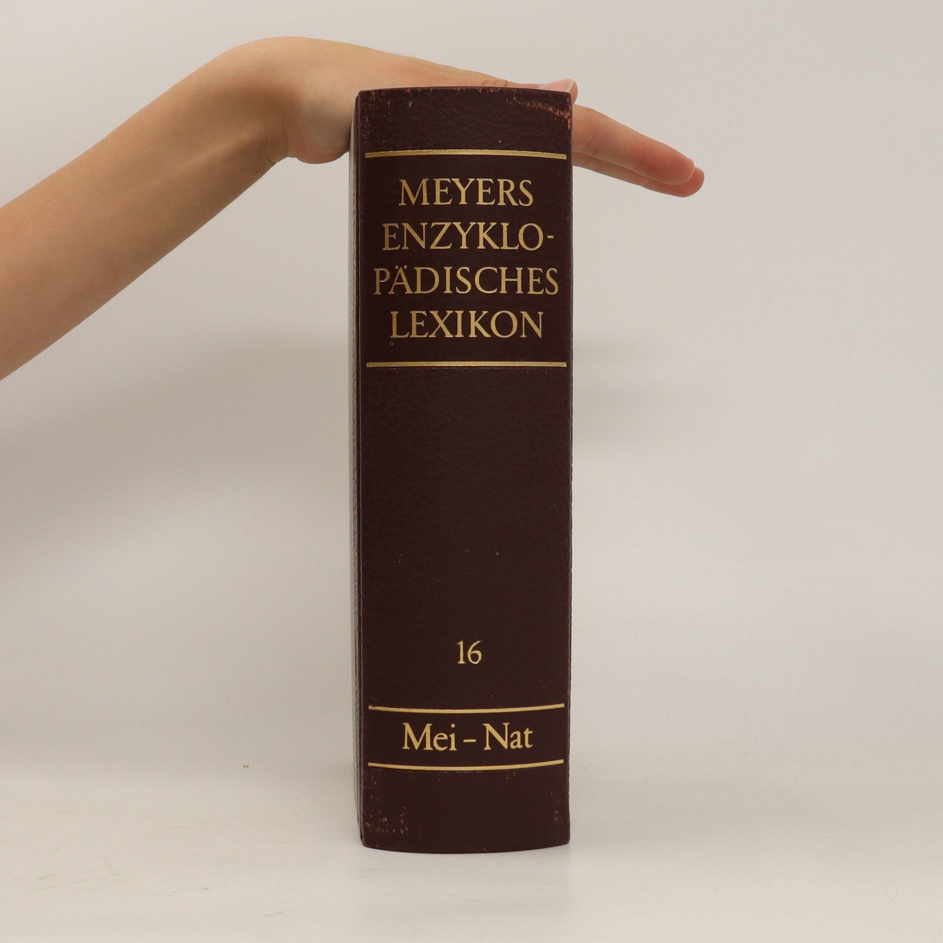Various authors Meyers Enzyklopädisches Lexikon 16. Mei-Nat