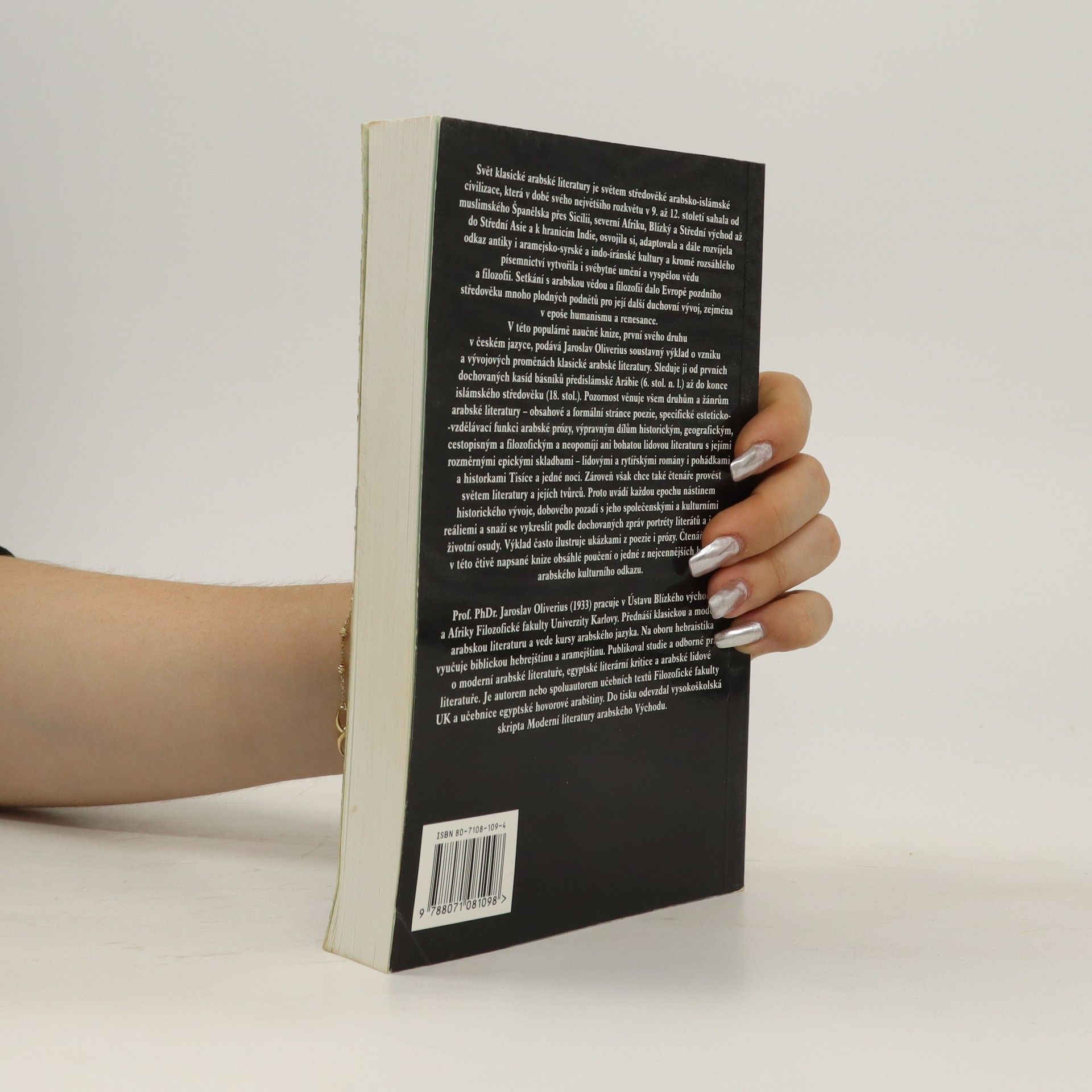 Jaroslav Oliverius Svět klasické arabské literatury