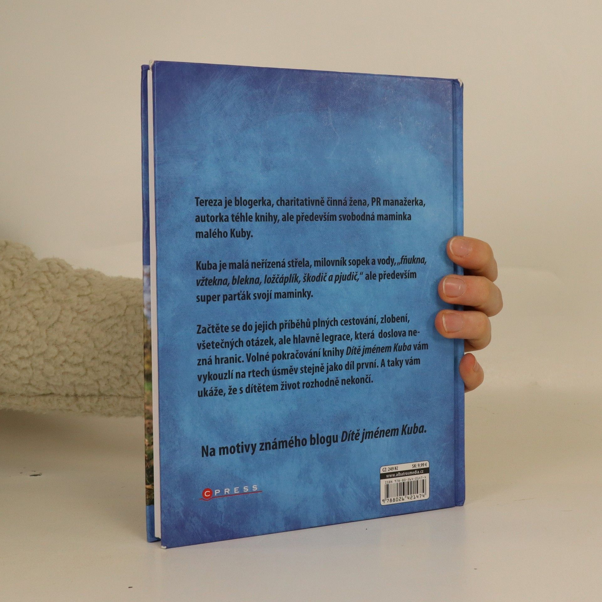 Tereza Melišová Svět podle Kuby (věnování autorky a Kuby)