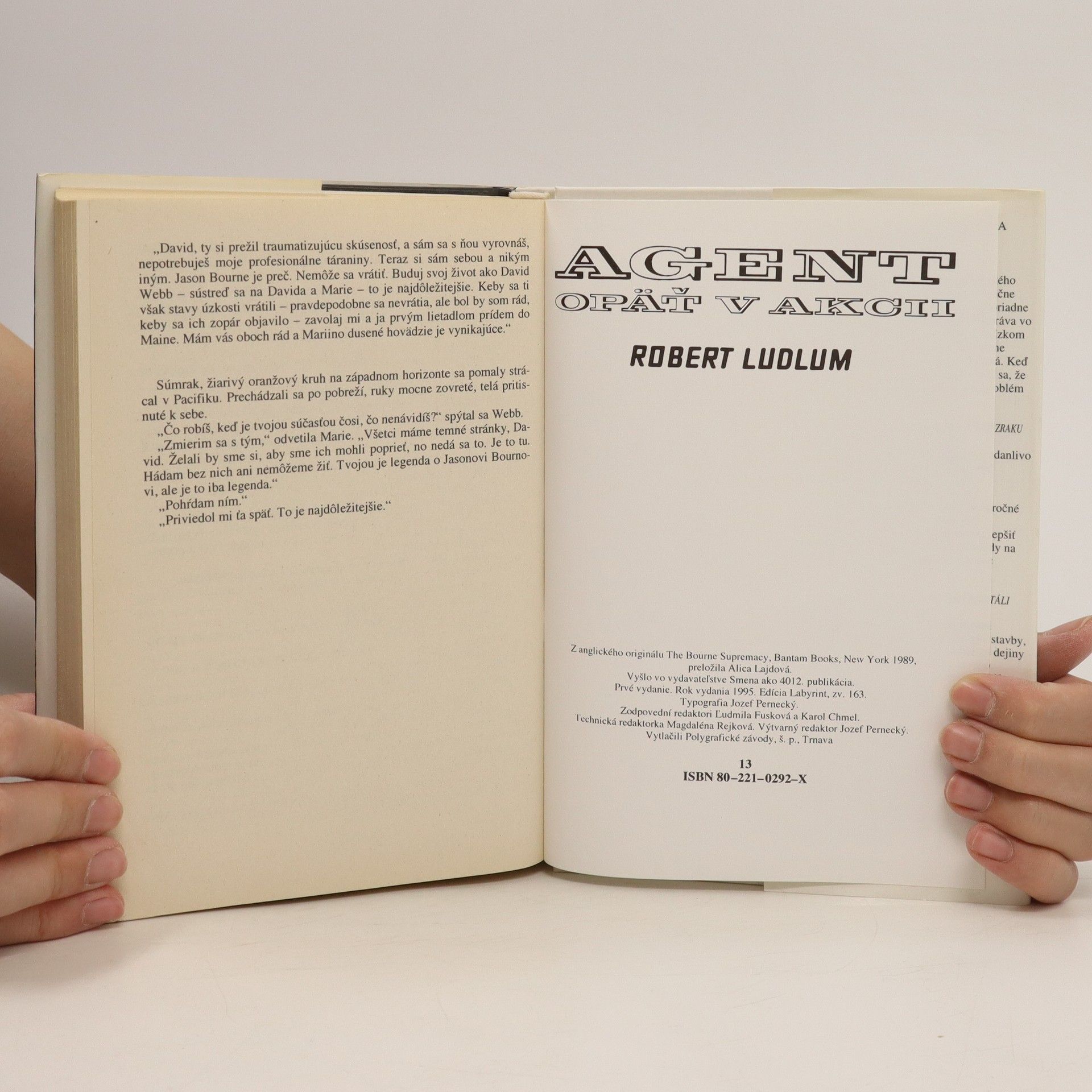 Robert Ludlum Agent opäť v akcii