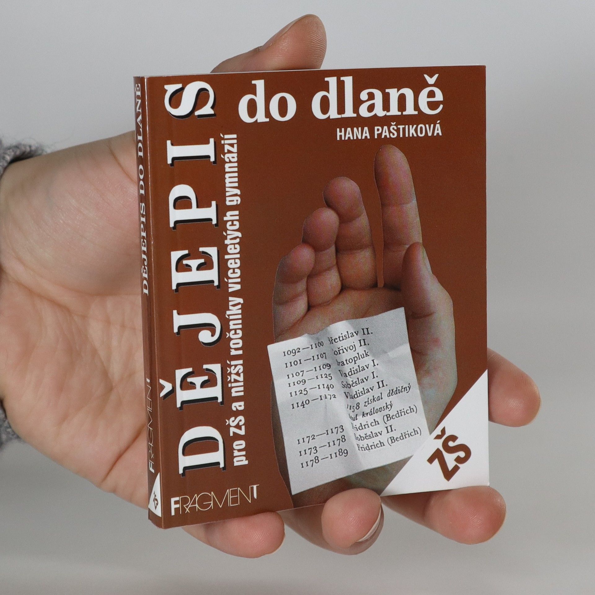Paštiková Hana Dějepis do dlaně