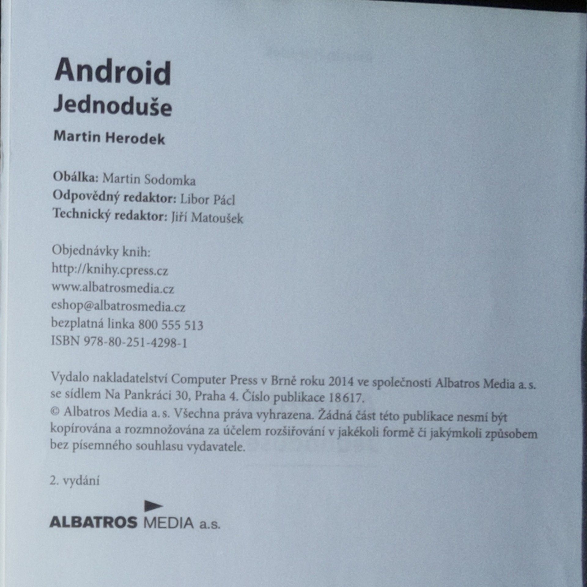 Martin Herodek Android: Jednoduše