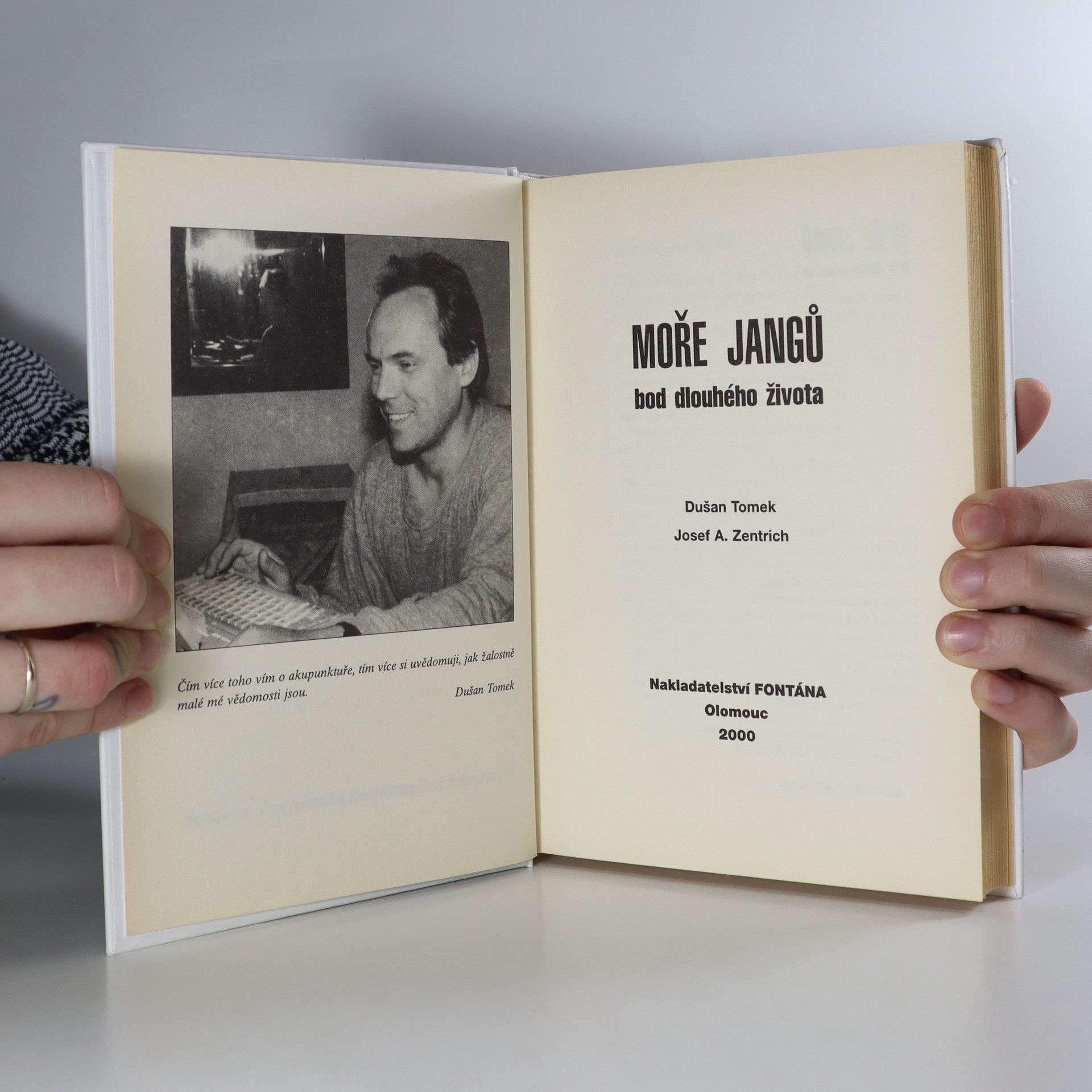 Dušan Tomek Moře jangů : bod dlouhého života