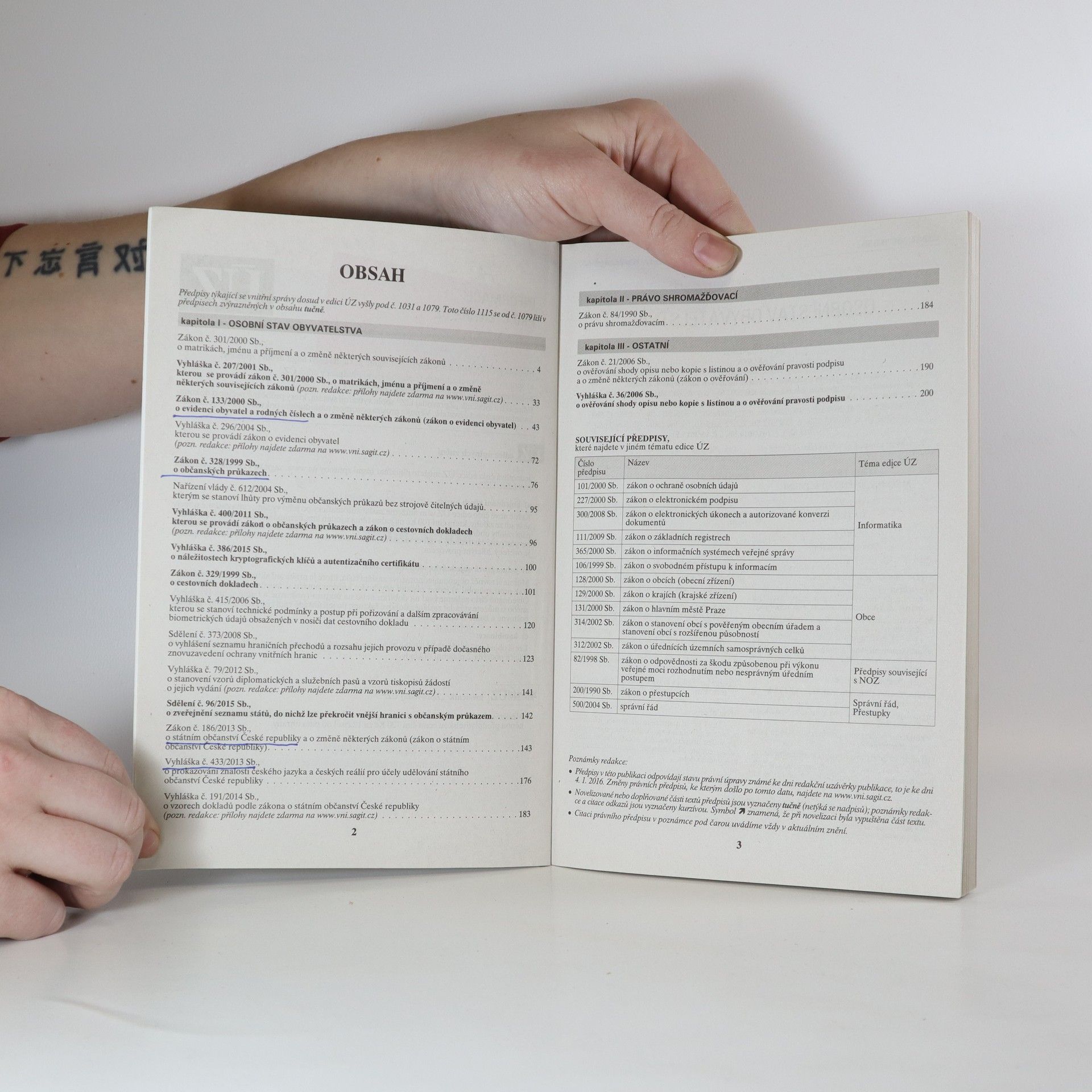 Kolektiv autorů Vnitřní správa: Matriky, evidence obyvatel, občanské průkazy , cestovní doklady, státní občanství, ověřování, právo shromažďovací