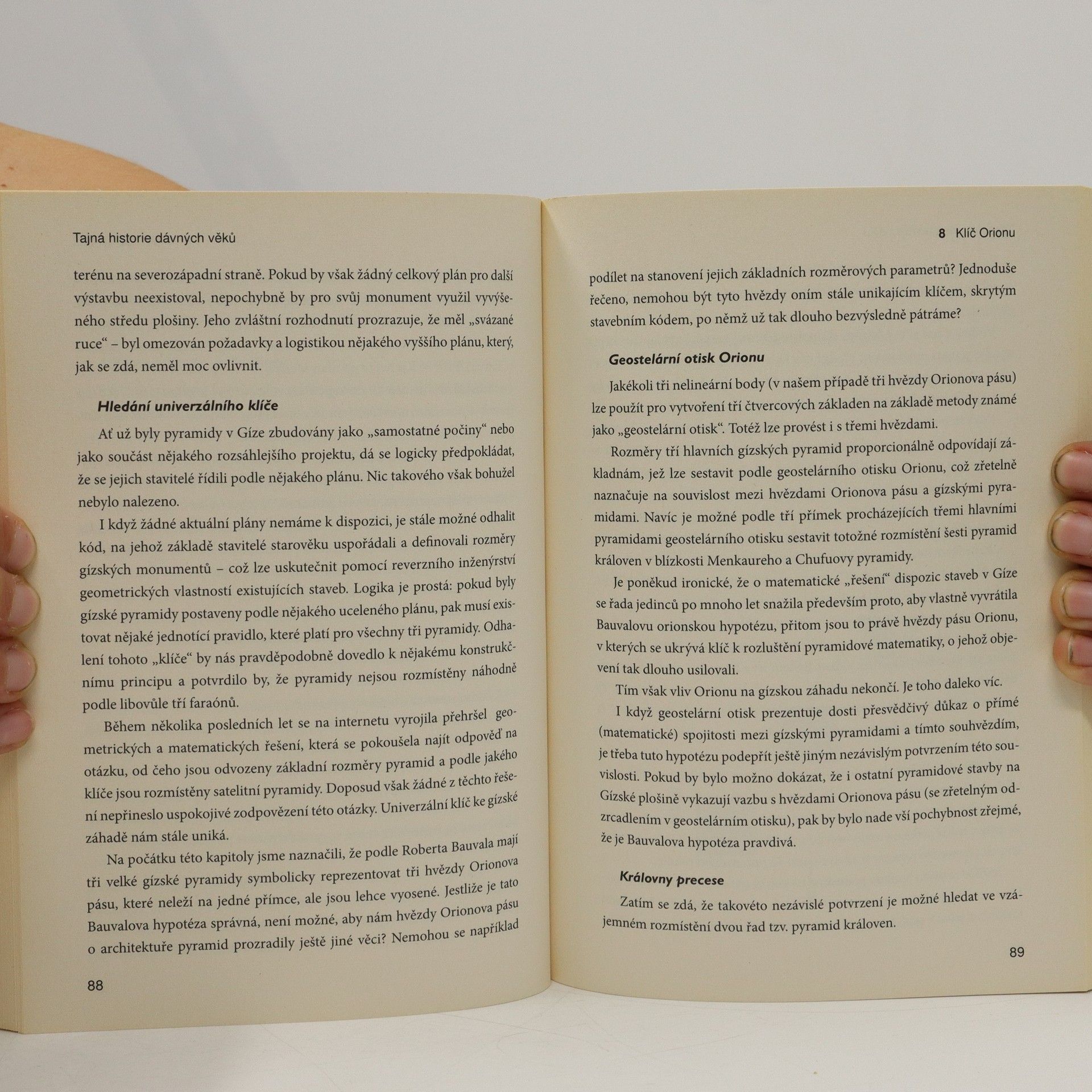 Glenn Kreisberg Tajná historie dávných věků
