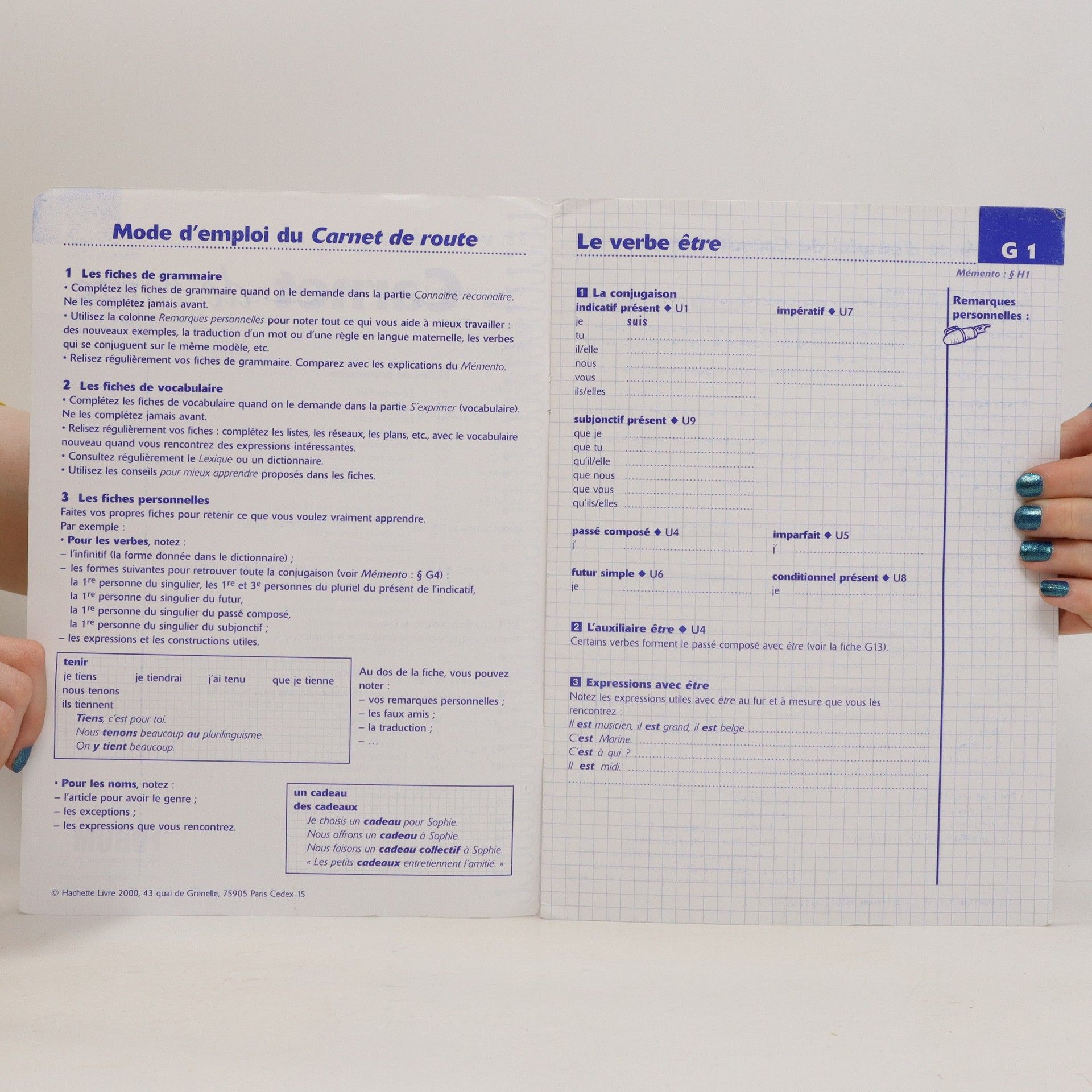 Autorenkollektiv Forum. Méthode de français. 1, Carnet de route pour construire sa grammaire et son vocabulaire