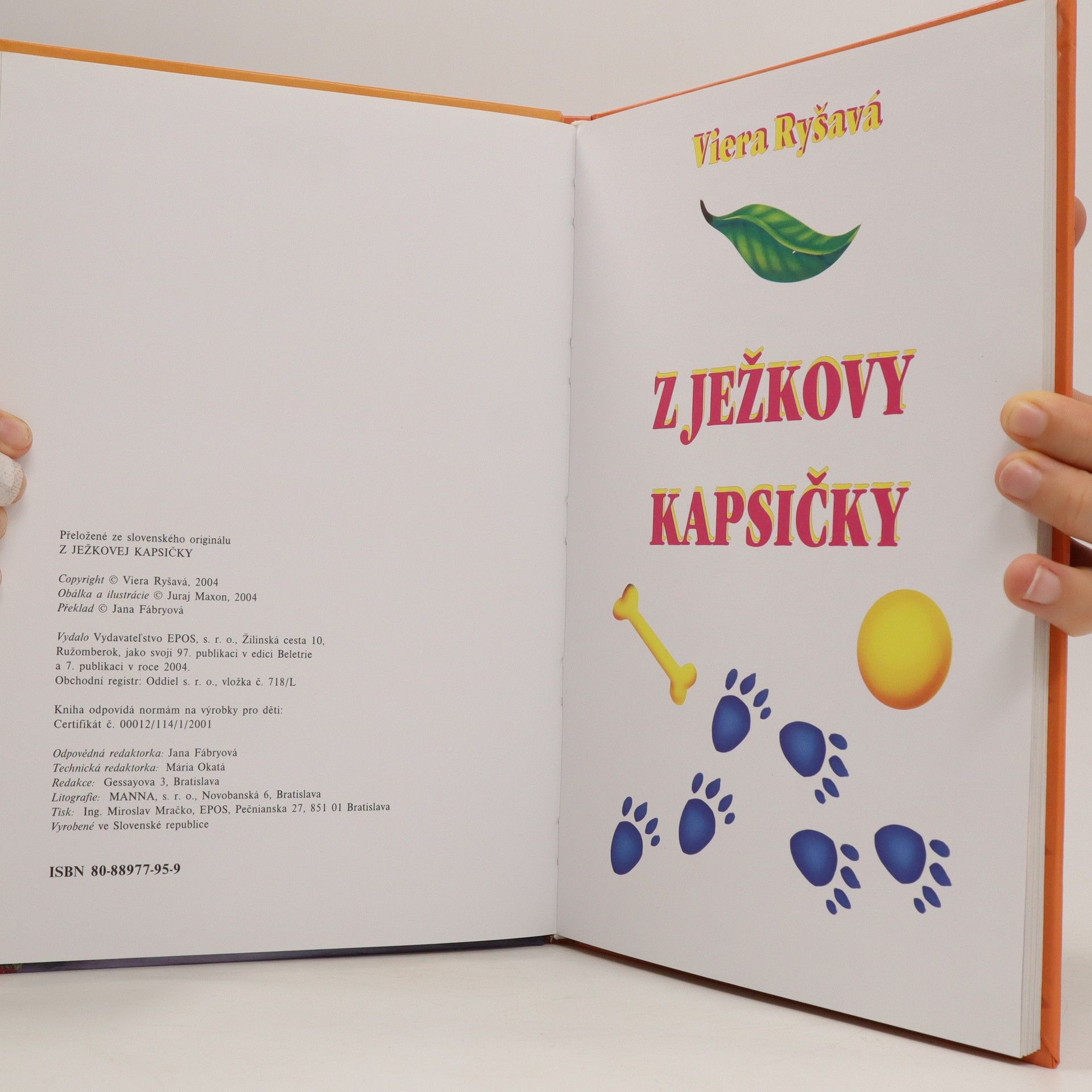 Viera Ryšavá Z ježkovy kapsičky