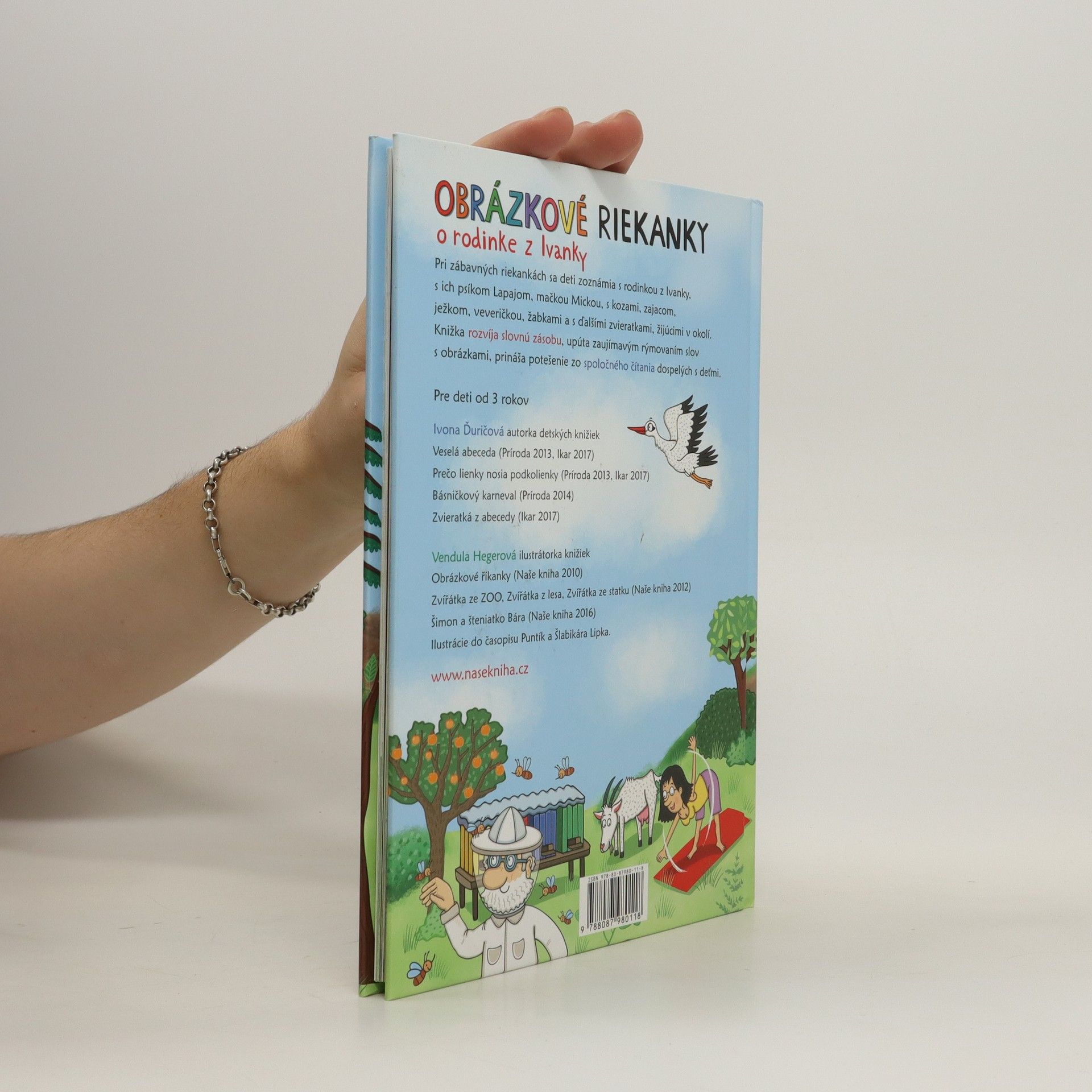 Vendula Hegerová Obrázkové riekanky o rodinke z Ivanky
