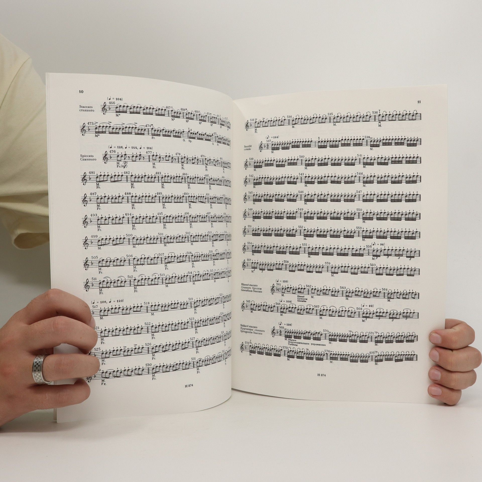 Otakar Ševčík Škola smyčcové techniky: opus 2, sešit 3