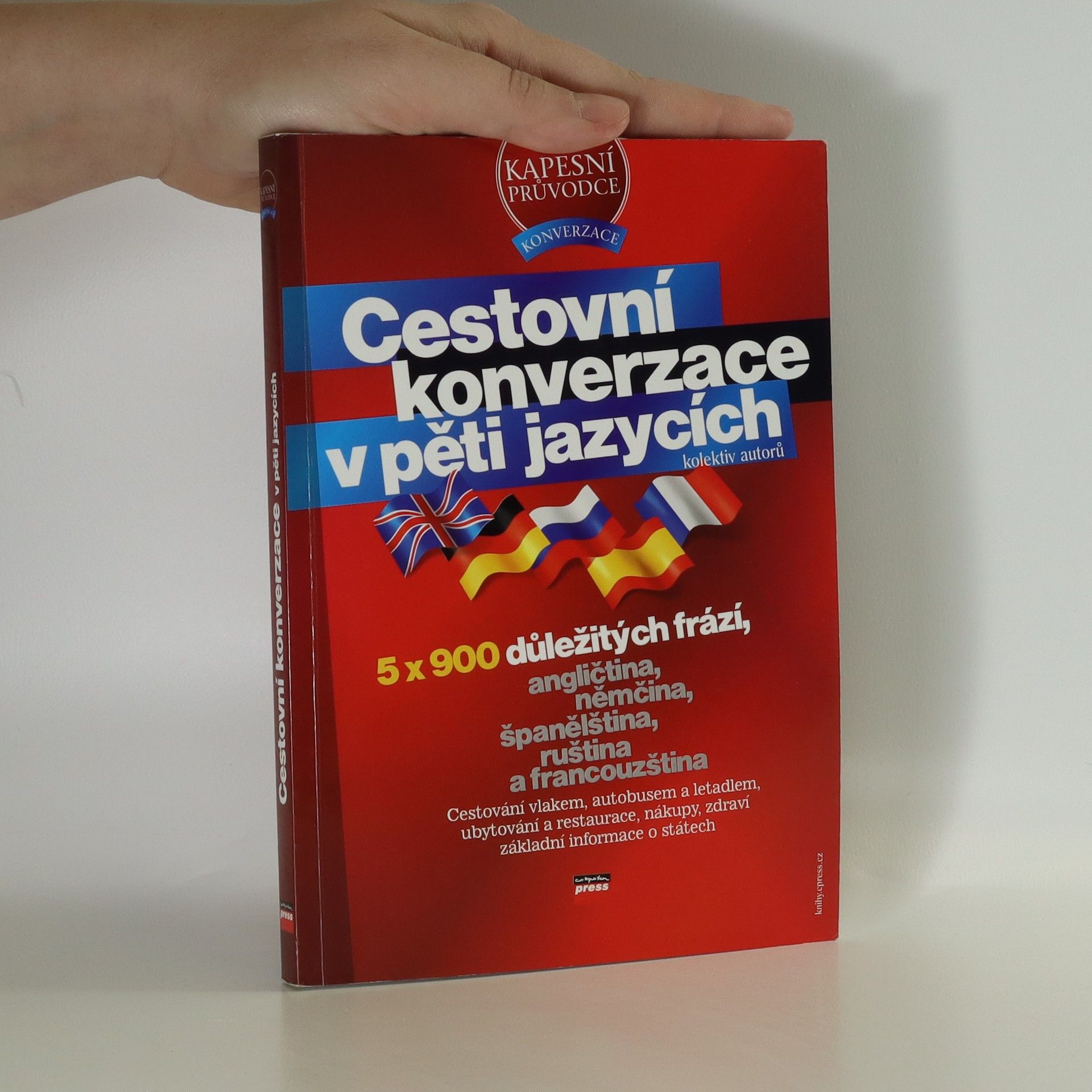 Autorenkollektiv Cestovní konverzace v pěti jazycích : [angličtina, němčina, španělština, ruština a francouzština]