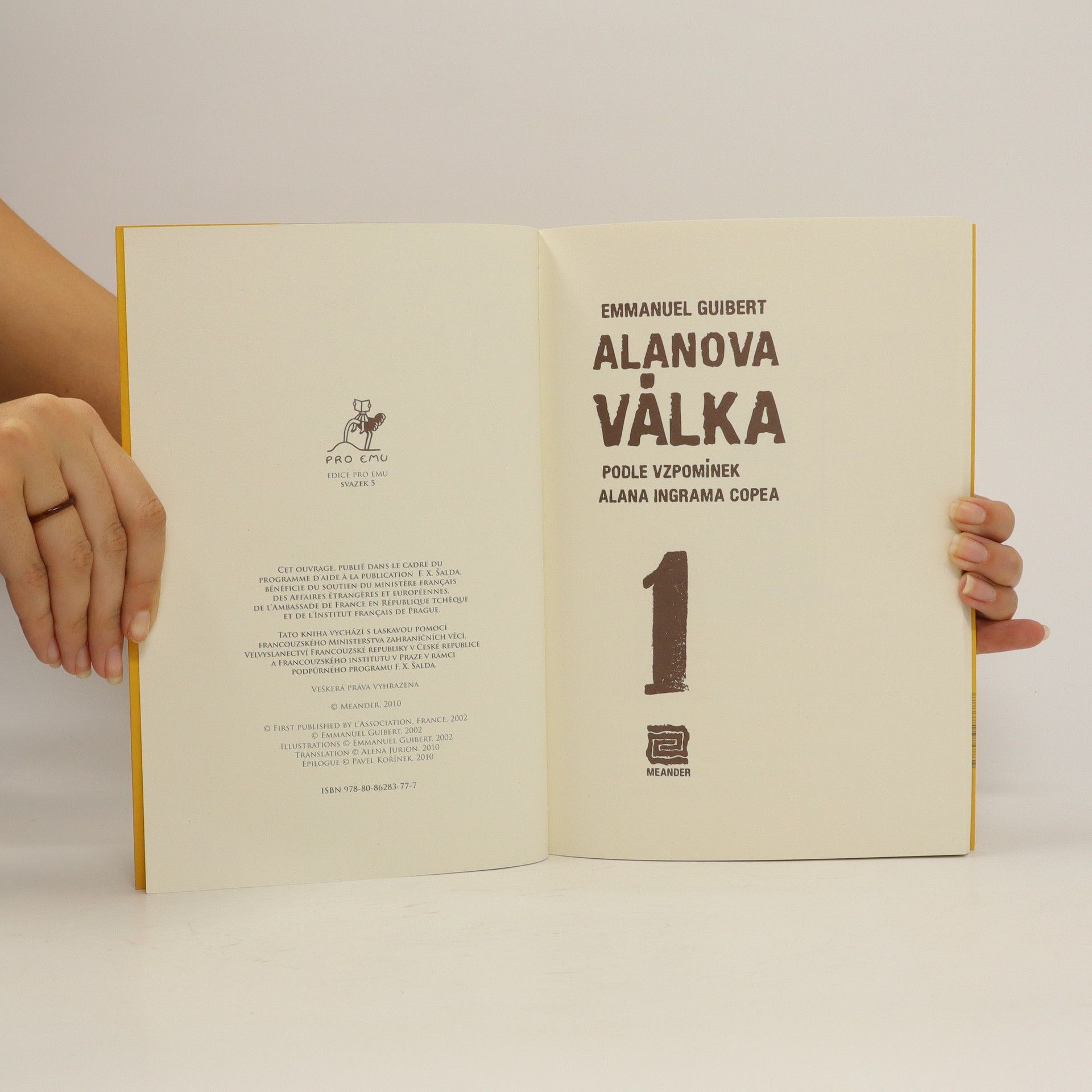 Emmanuel Guibert Alanova válka I-III kolekce
