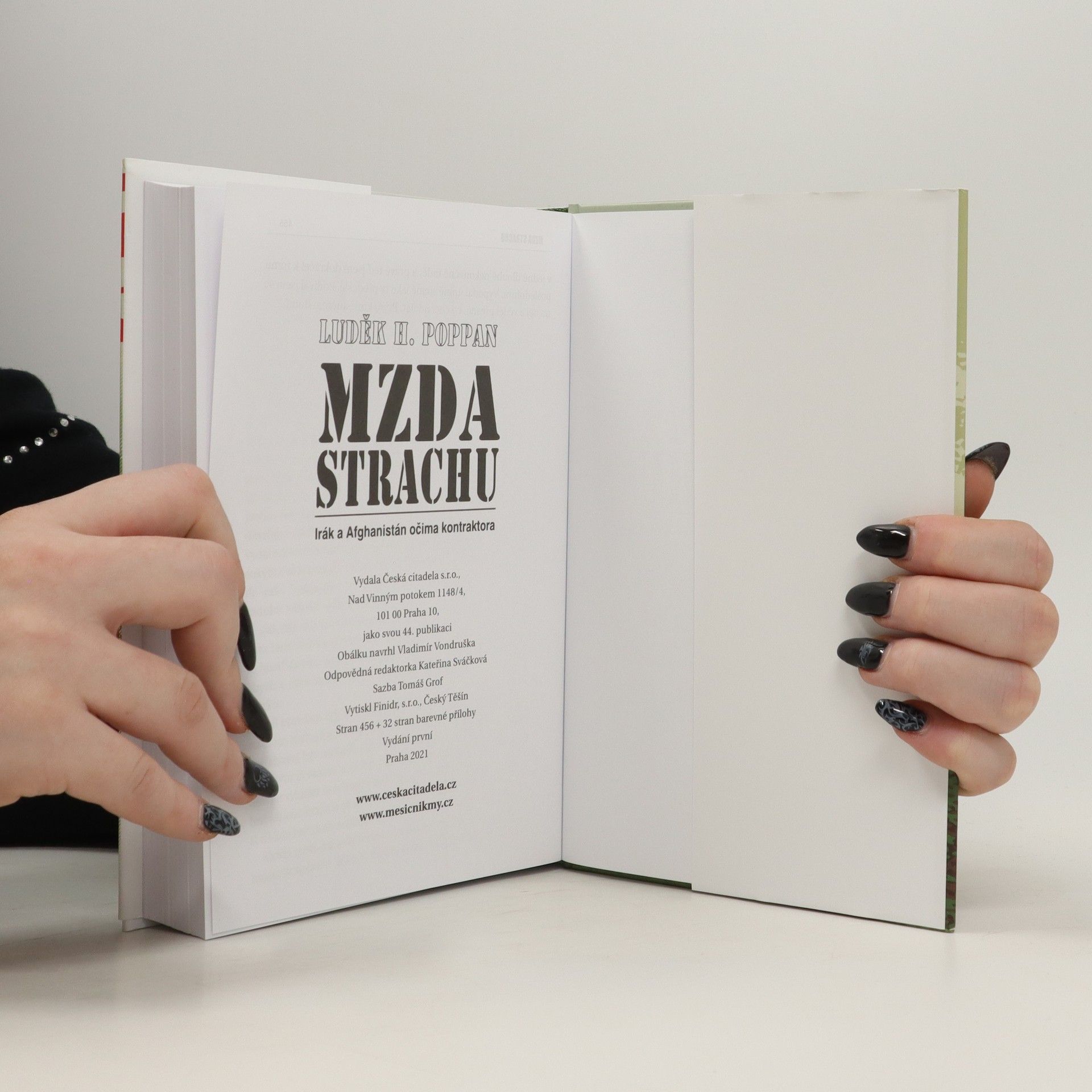 Luděk H. Poppan Mzda strachu. Irák a Afghánistán očima kontraktora