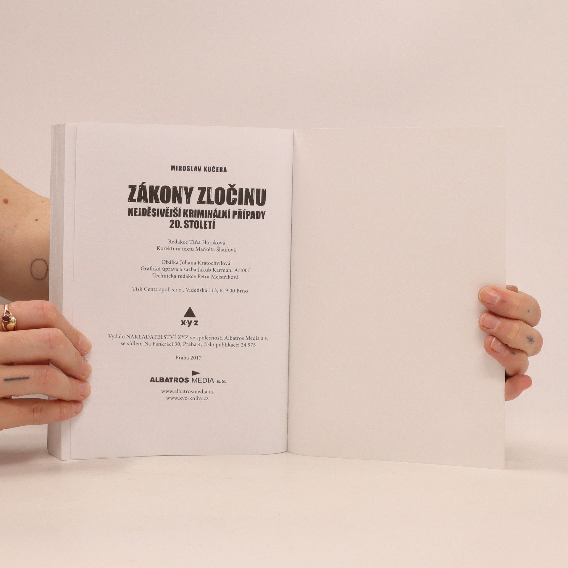 Miroslav Kučera Zákony zločinu: Nejděsivější kriminální případy 20. století