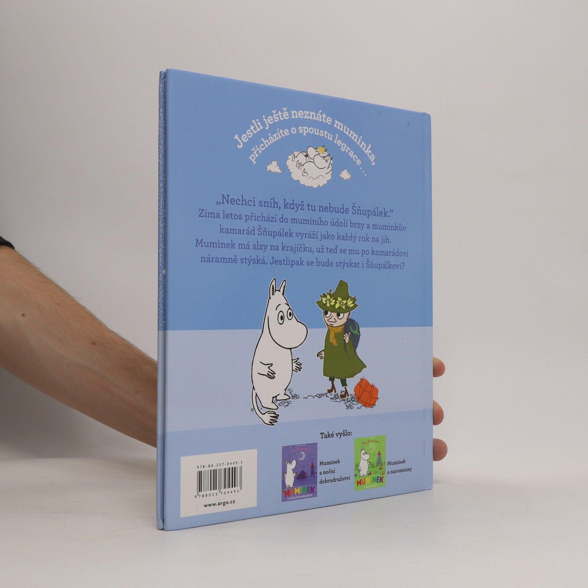 Tove Jansson Muminek a sníh
