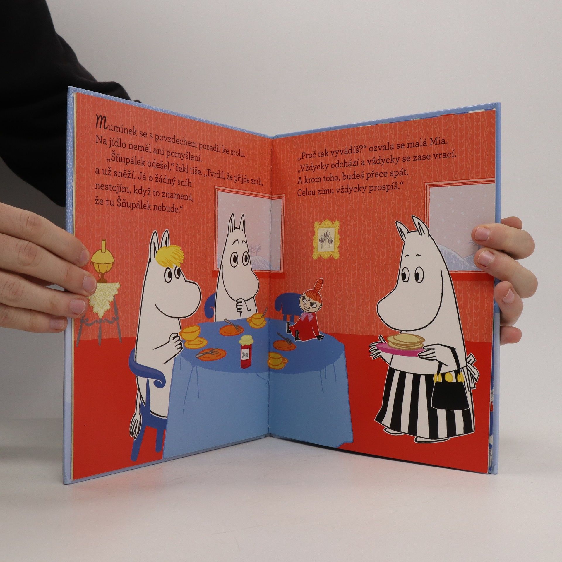 Tove Jansson Muminek a sníh