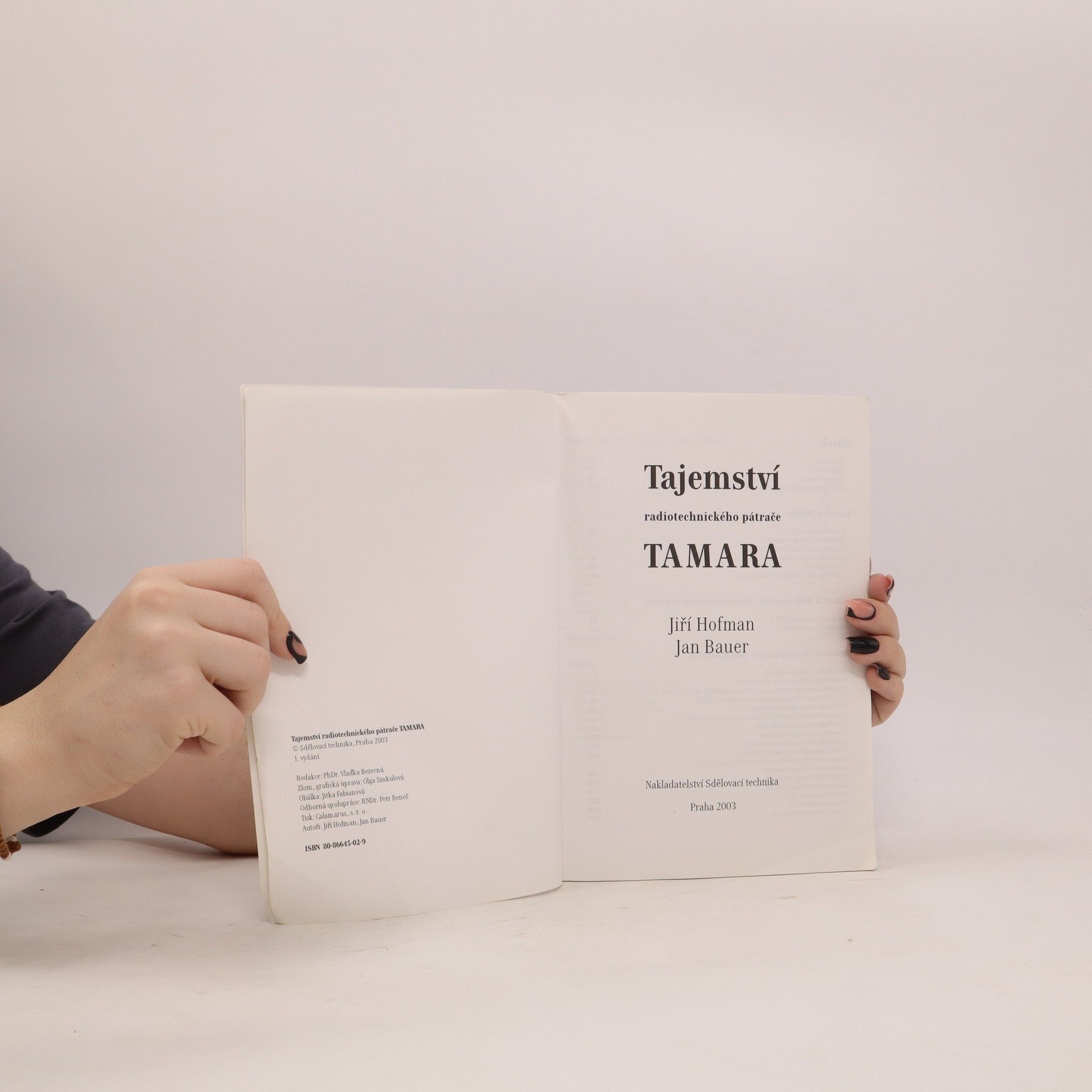 Jiří Hofman Tajemství radiotechnického pátrače Tamara
