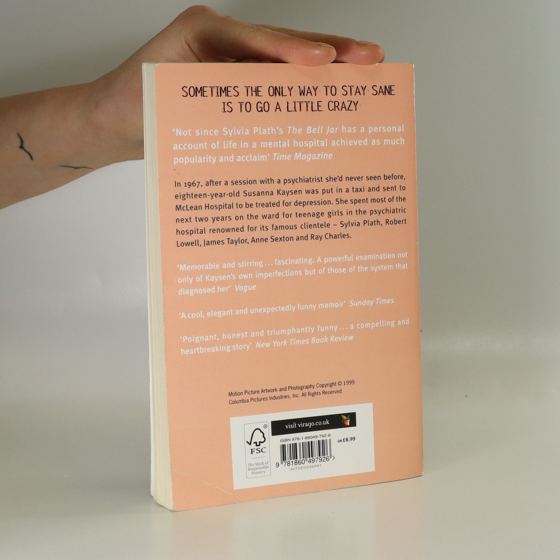 Susanna Kaysen Girl, Interrupted