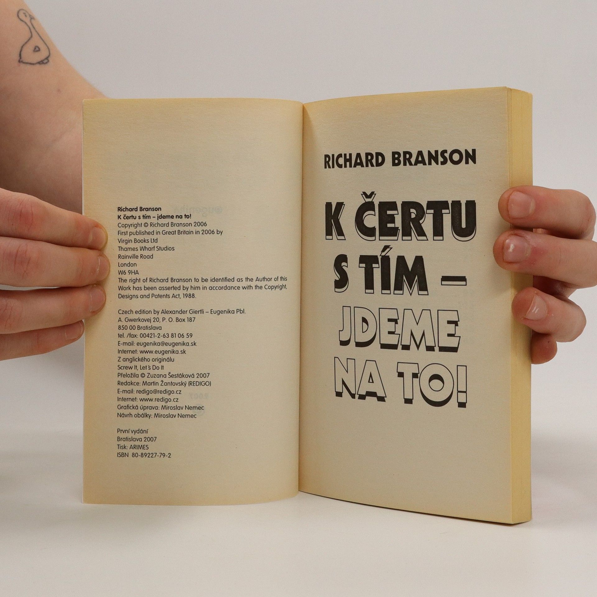 Richard Branson K čertu s tím - jdeme na to!