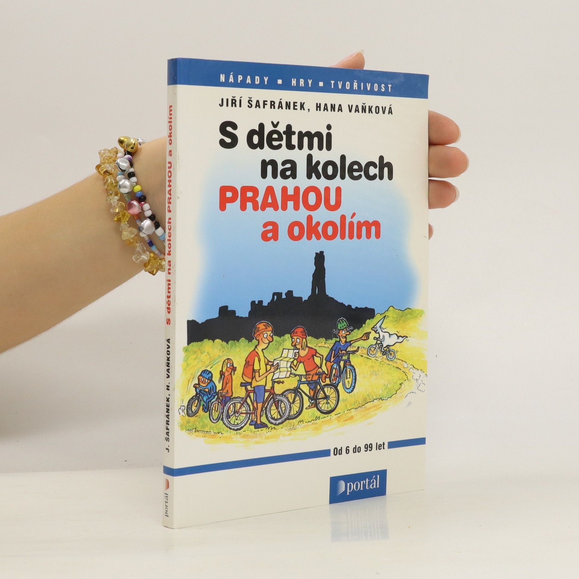 Hana Vaňková S dětmi na kolech Prahou a okolím