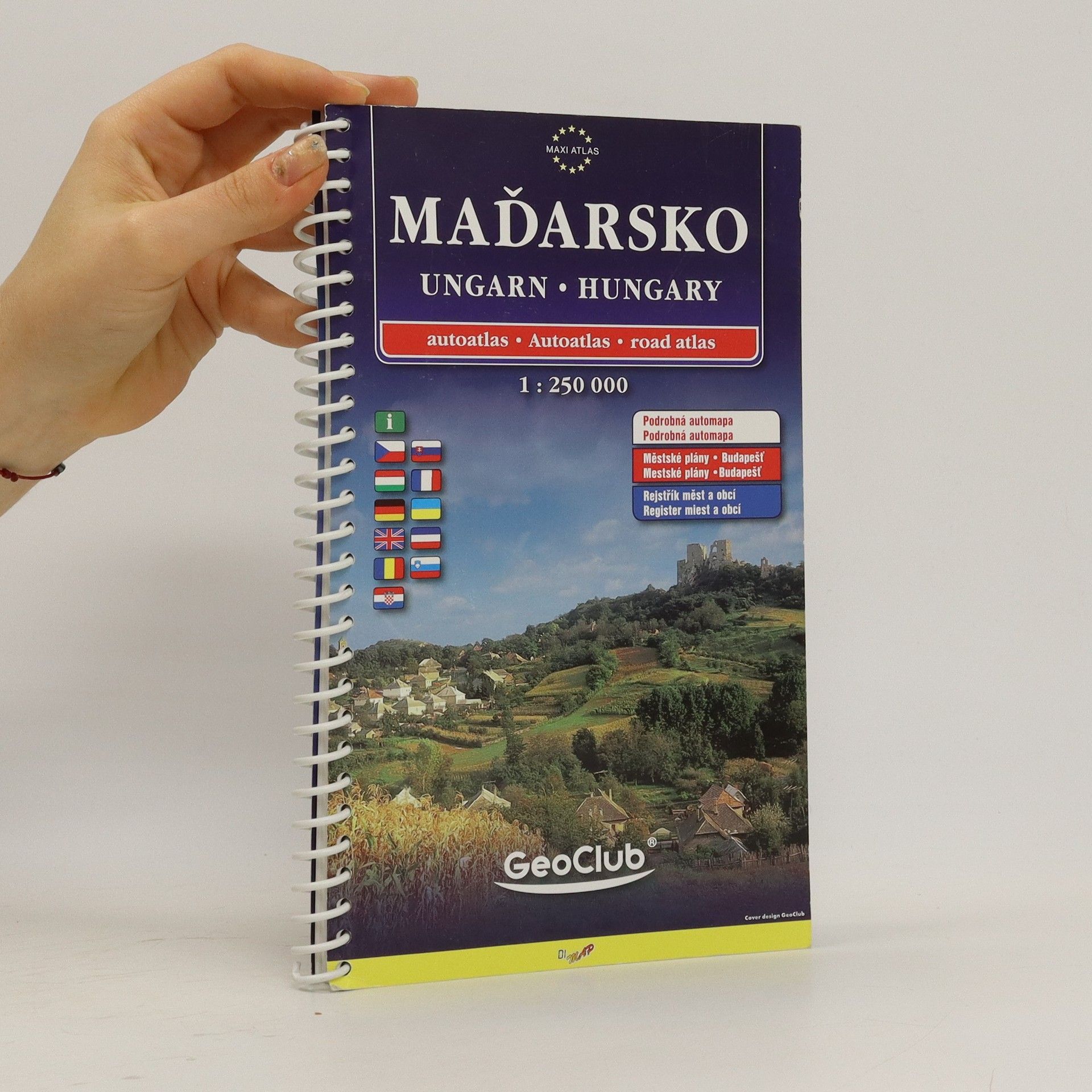 AA.VV. Maďarsko 1 : 250 000 (autoatlas)