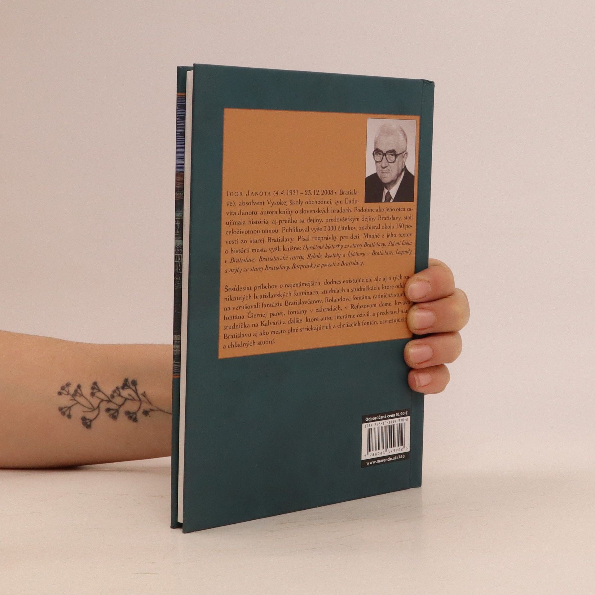 Igor Janota Príbehy bratislavských fontán a studní