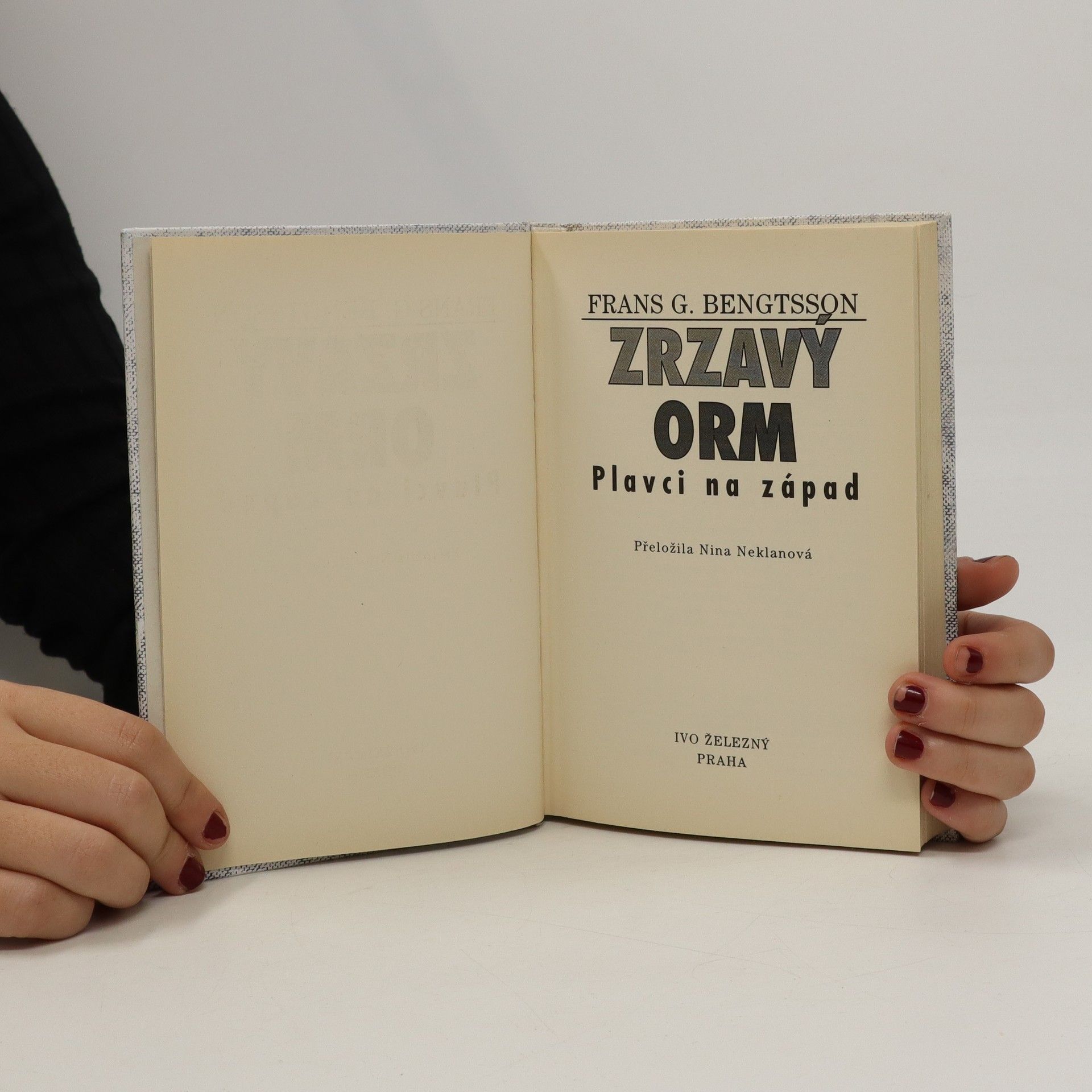 Frans Gunnar Bengtsson Zrzavý Orm. Plavci na západ