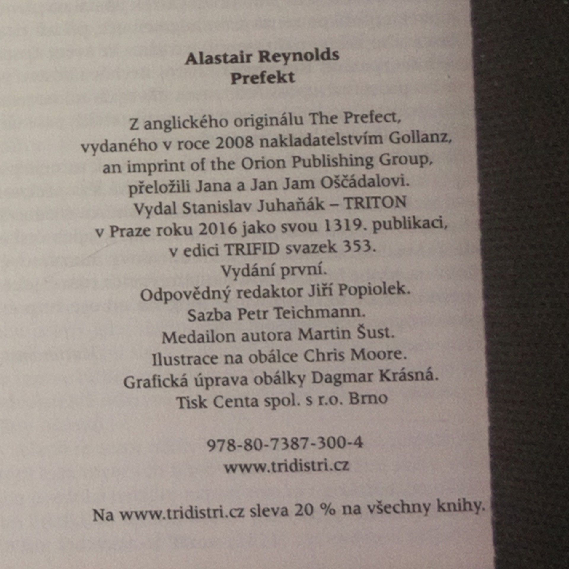 Alastair Reynolds Prefekt