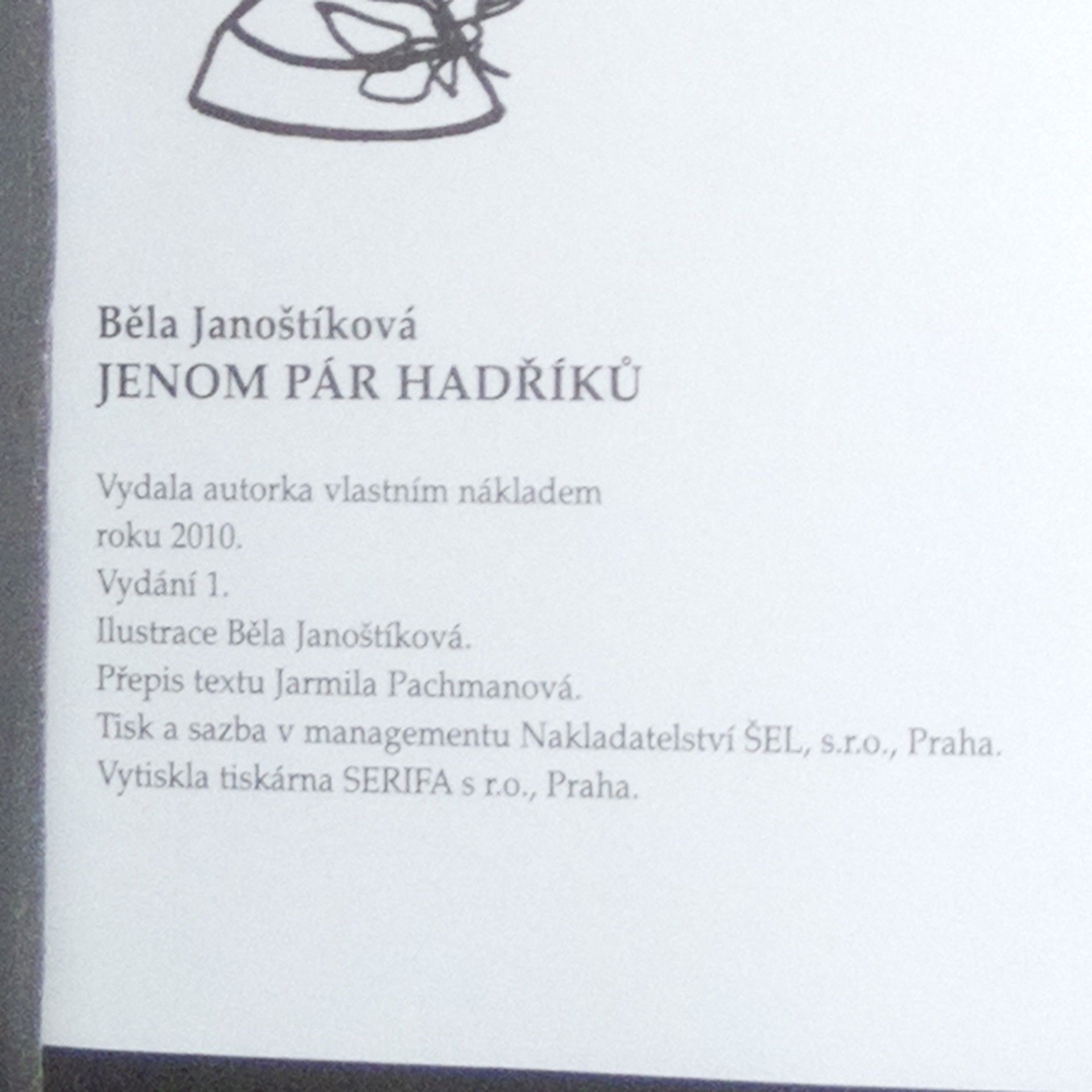 Běla Janoštíková Jenom pár hadříků