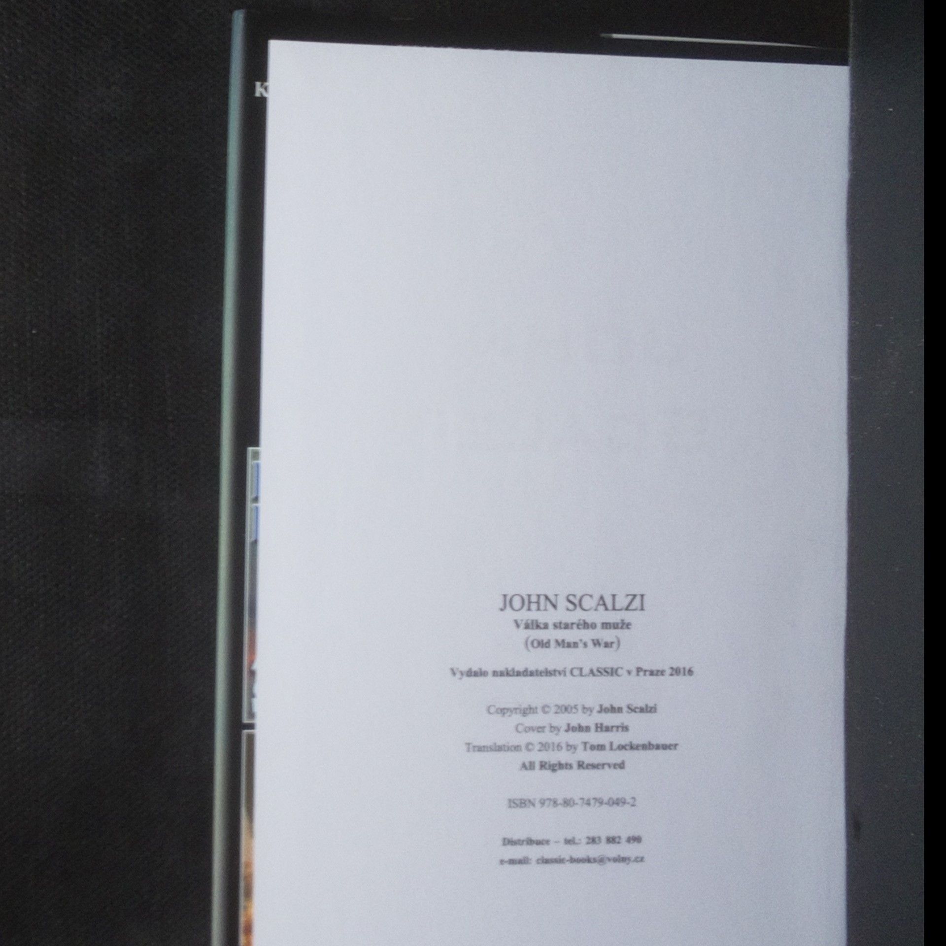 John Scalzi Válka starého muže