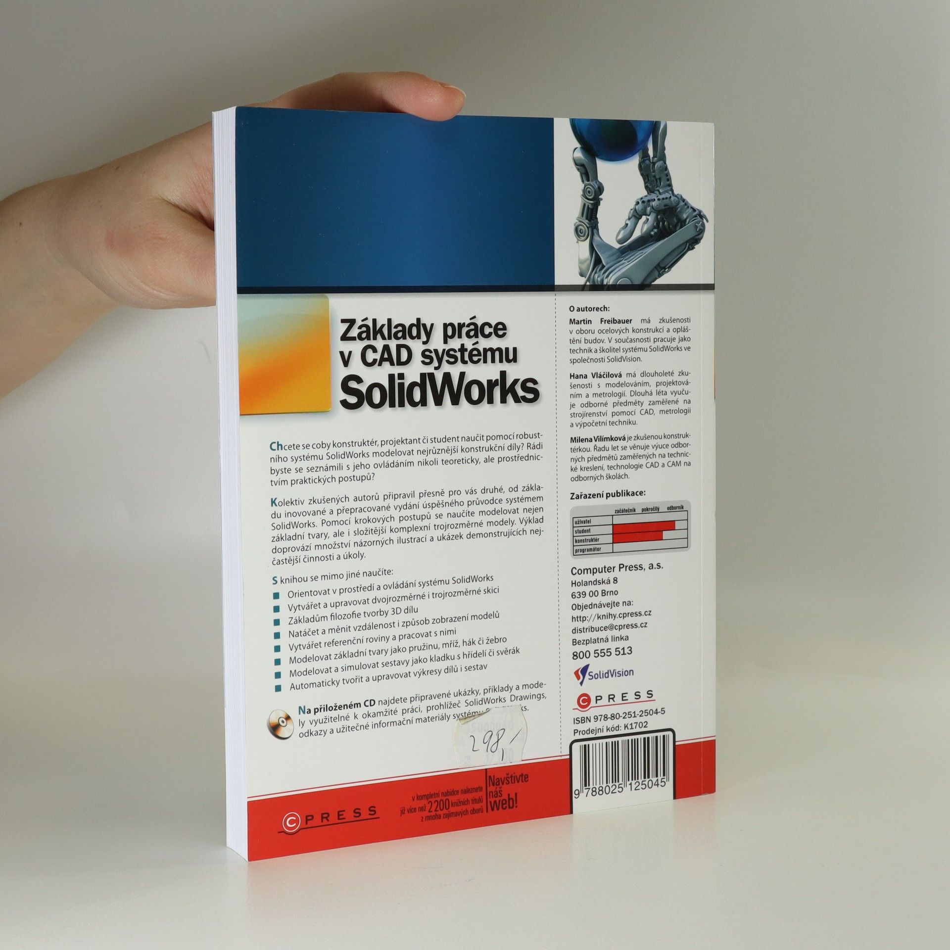 Martin Freibauer Základy práce v CAD systému SolidWorks
