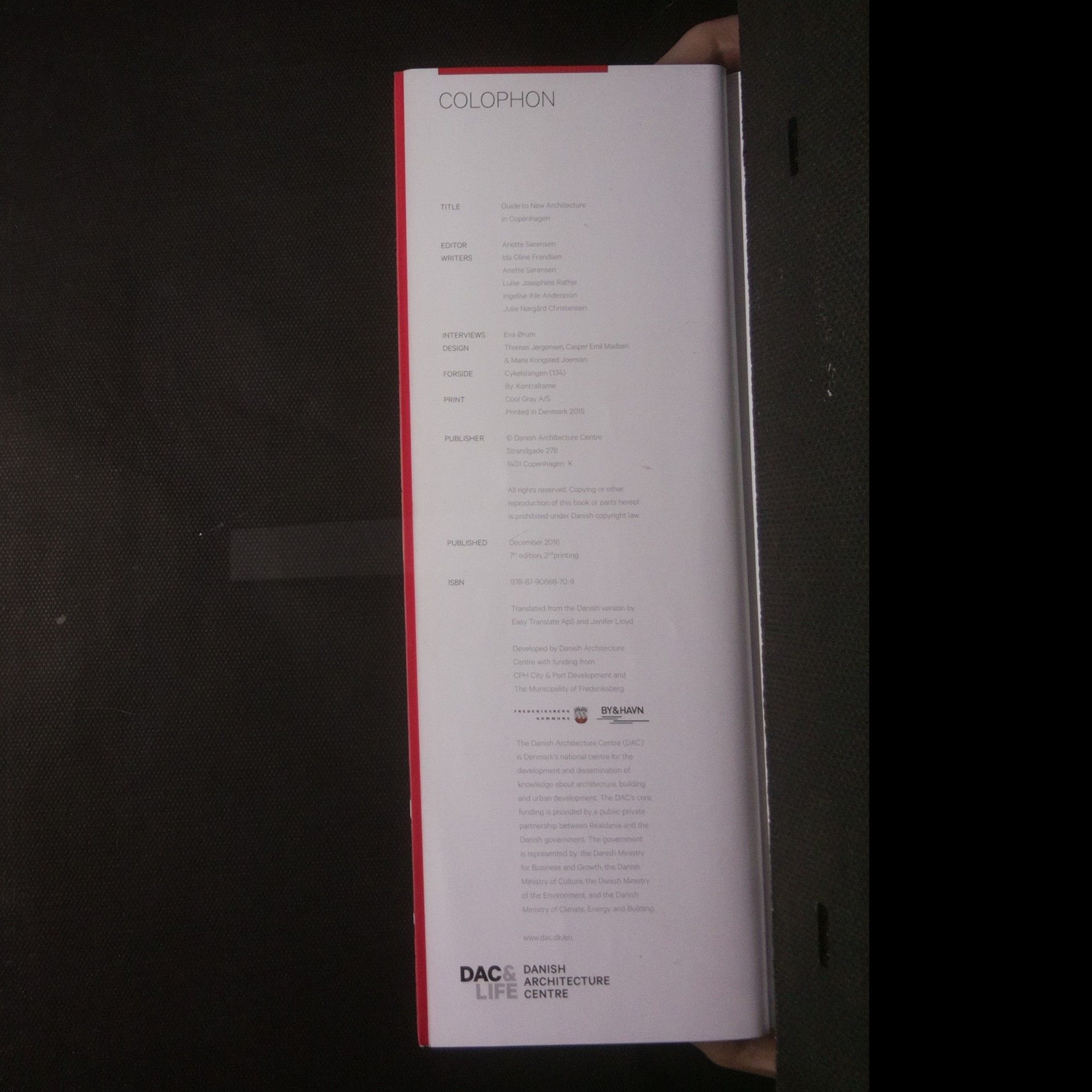 Various authors Guide to new architecture in Copenhagen