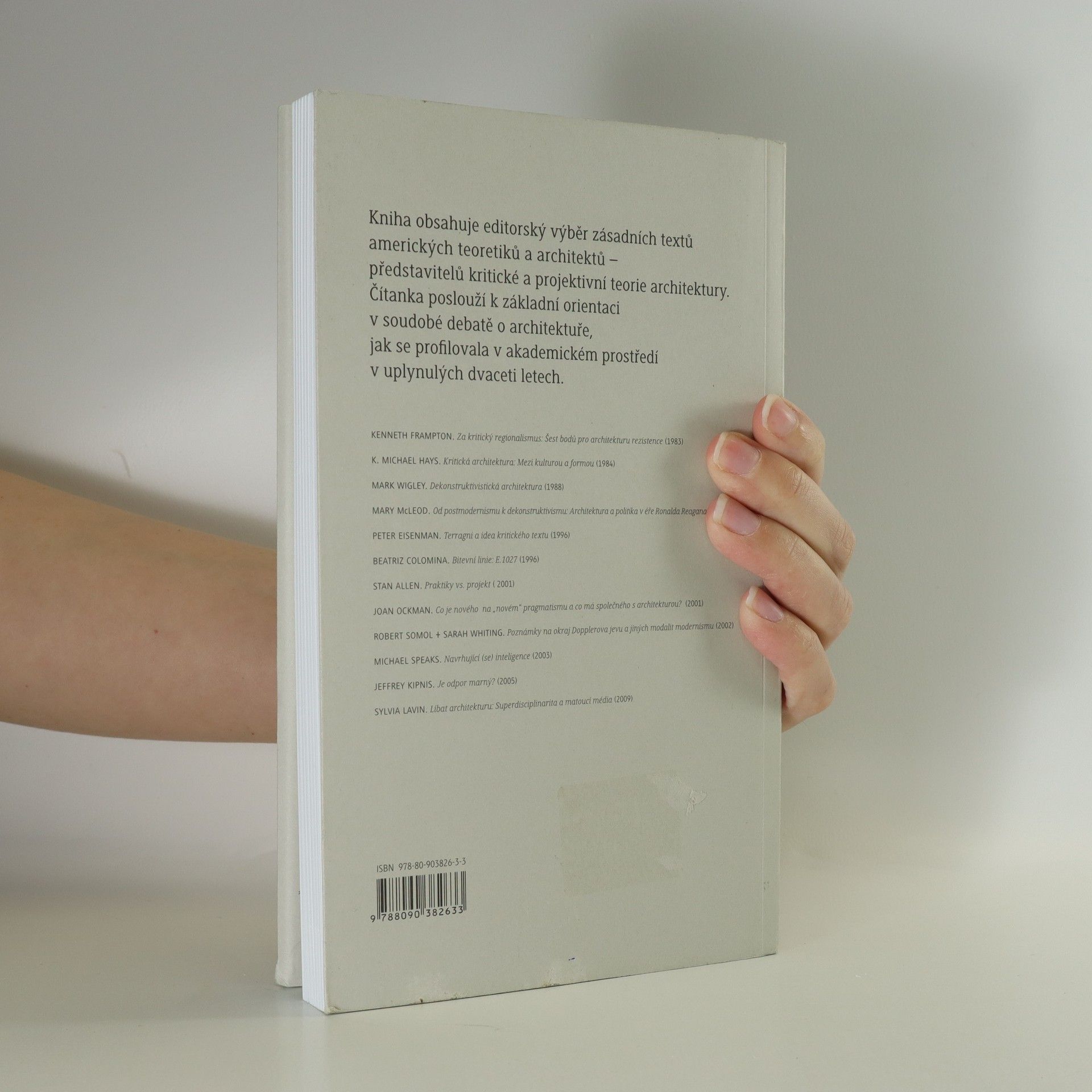 Monika Mitášová Oxymorón & pleonasmus. Texty kritické a projektivní teorie architektury