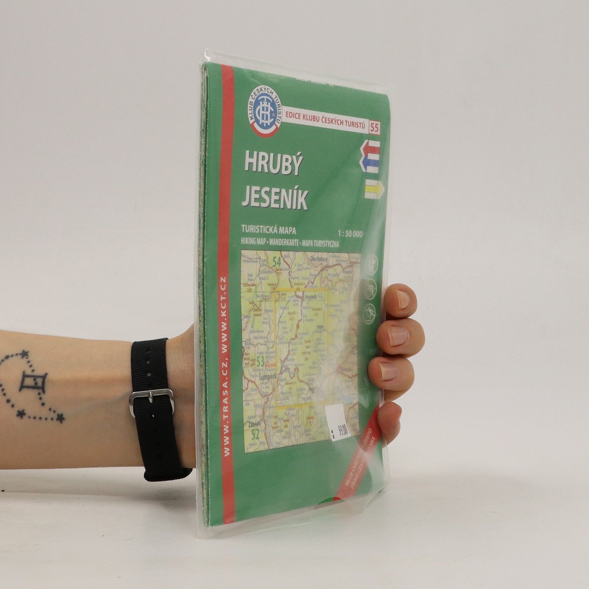 Kolektiv autorů Hrubý Jeseník : turistická mapa 1:50 000