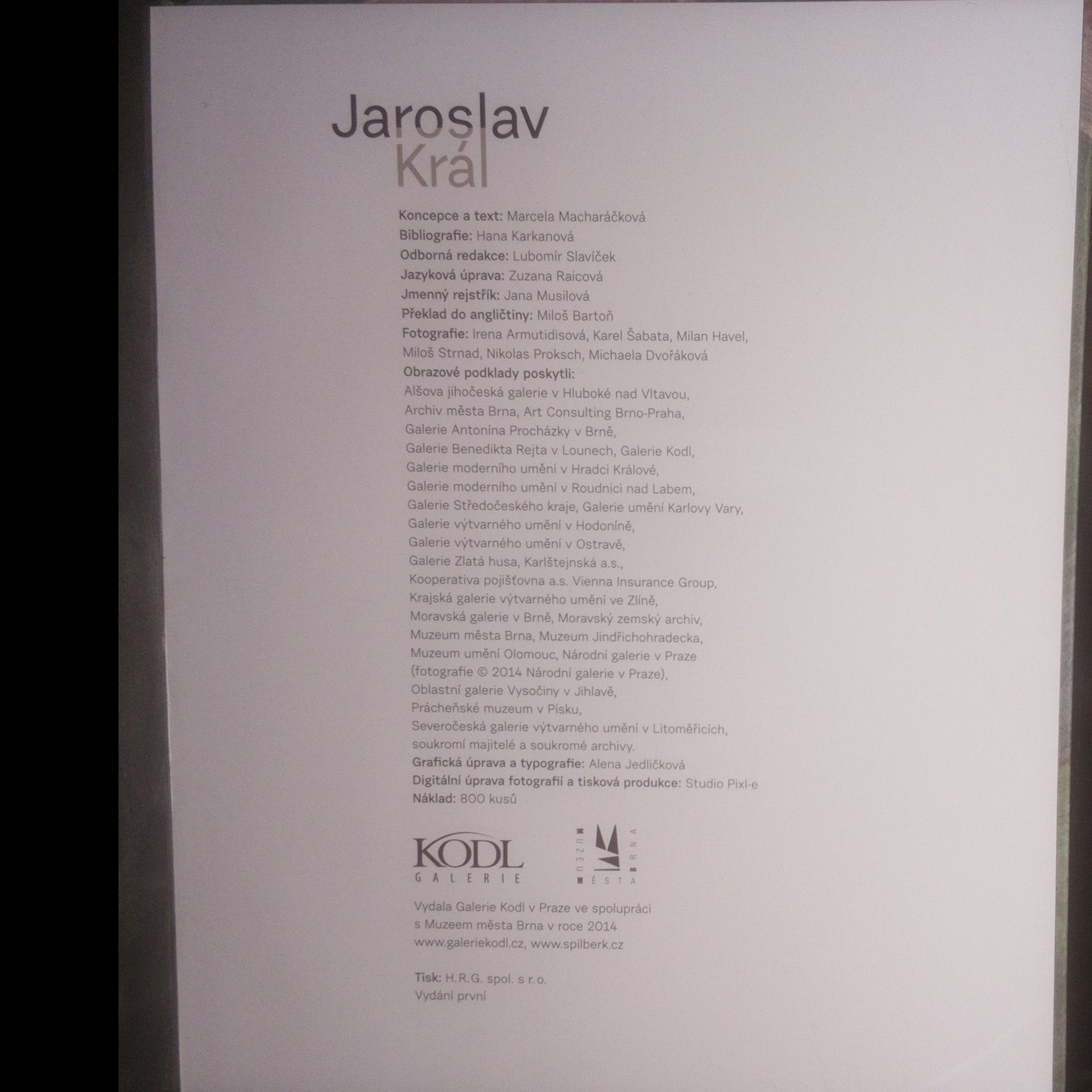 Marcela Macharáčková Jaroslav Král