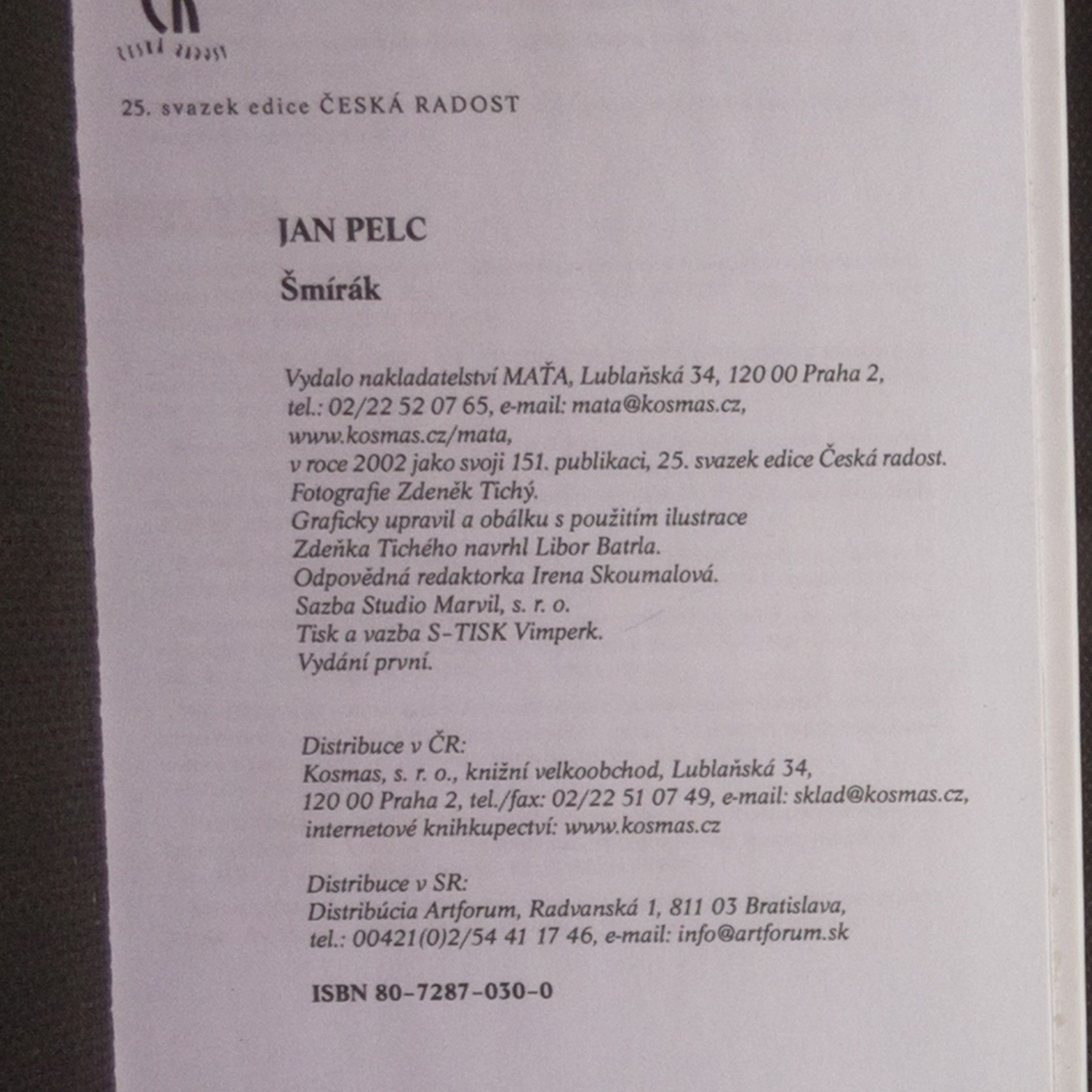 Jan Pelc Šmírák