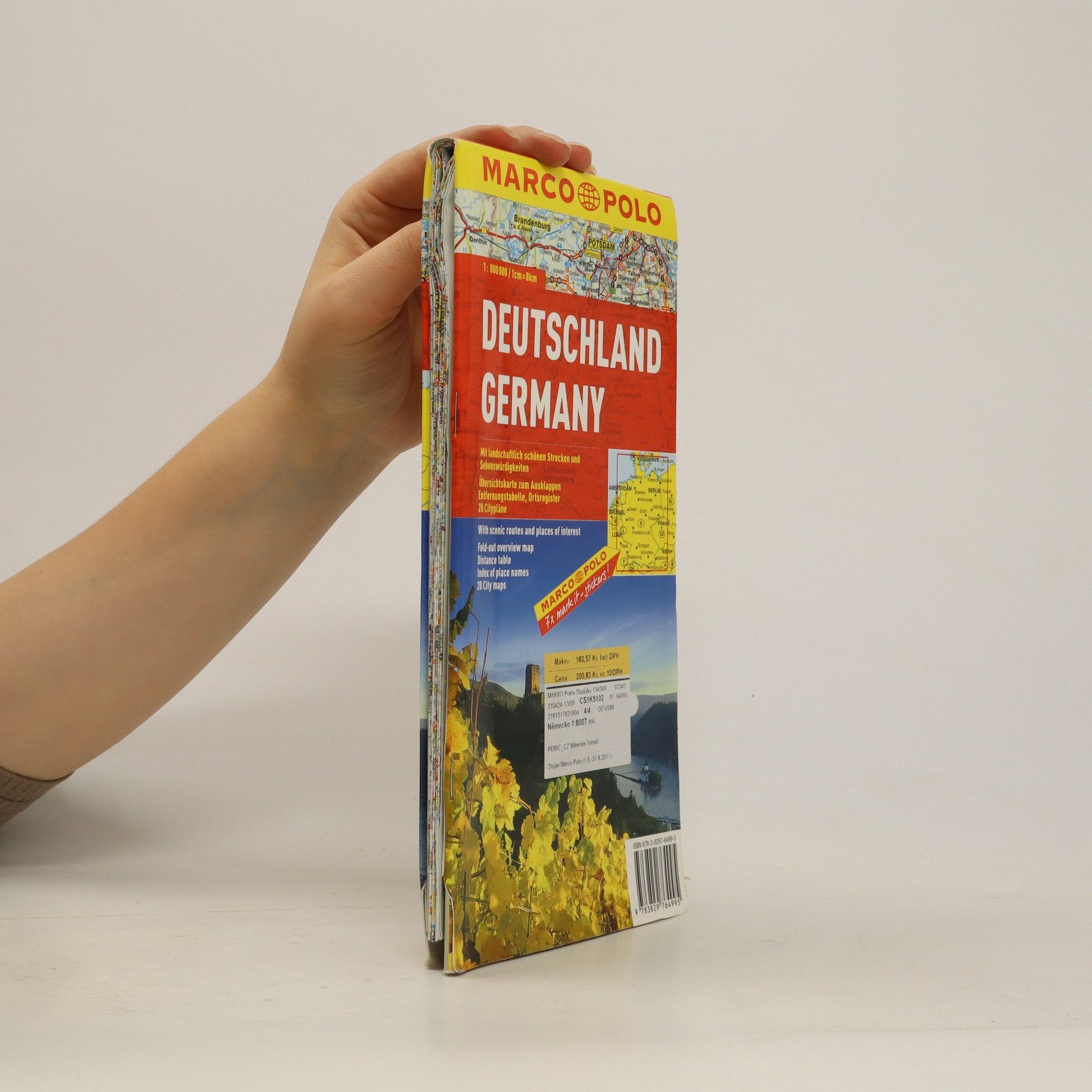 Autorenkollektiv Německo s trasami lemovanými krásnou krajinou a pamětihodnostmi = Deutschland : mit landschaftlichen schönen Strecken und Sehenswürdigkeiten = Germany : with scenic routes and places of interest Deutschland Germany