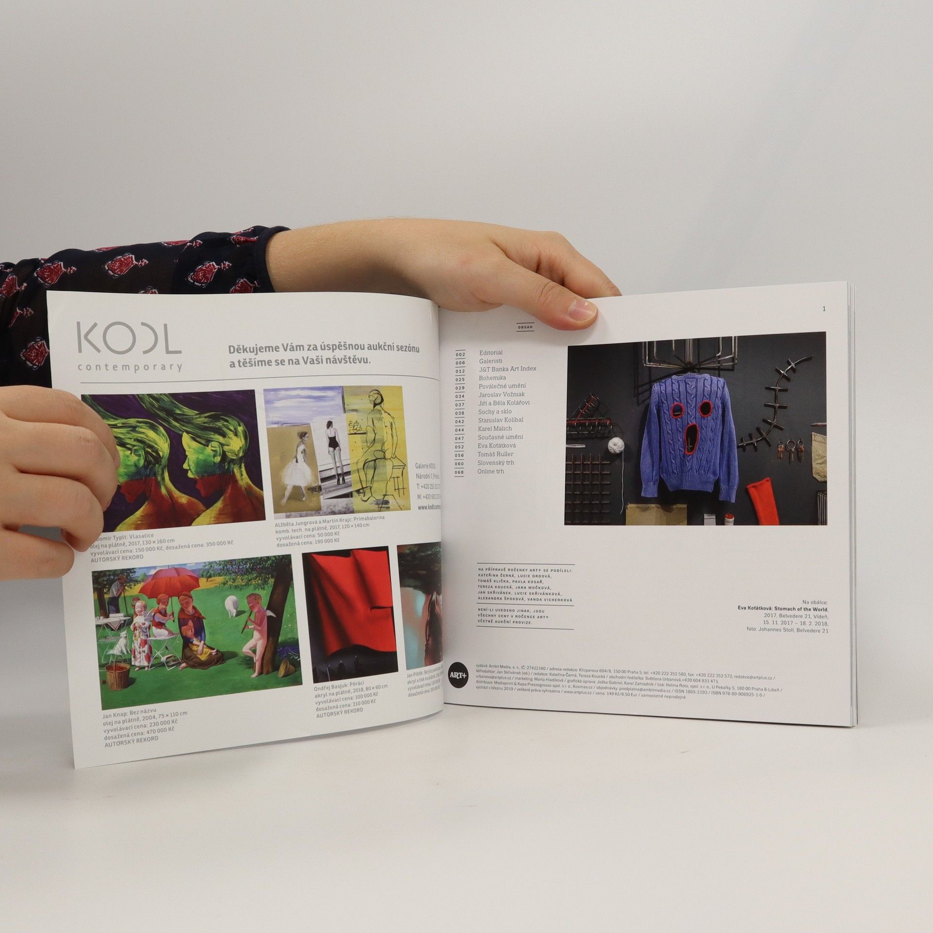 Kolektiv autorů Ročenka Art+ 2019