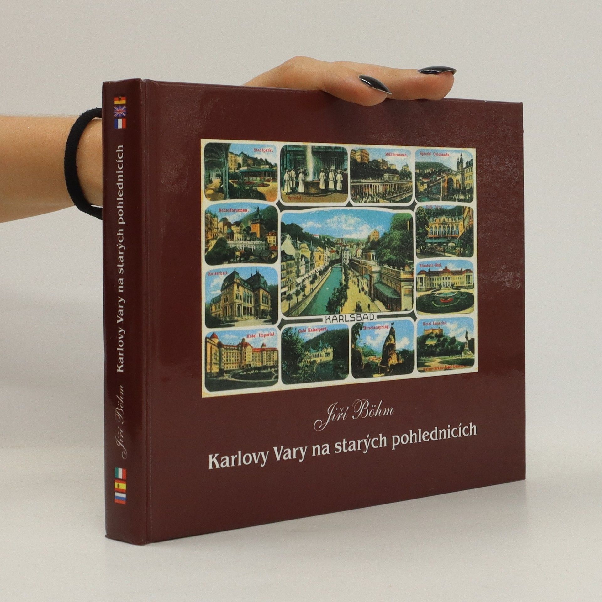 Bohm Jiří Karlovy Vary na starých pohlednicích