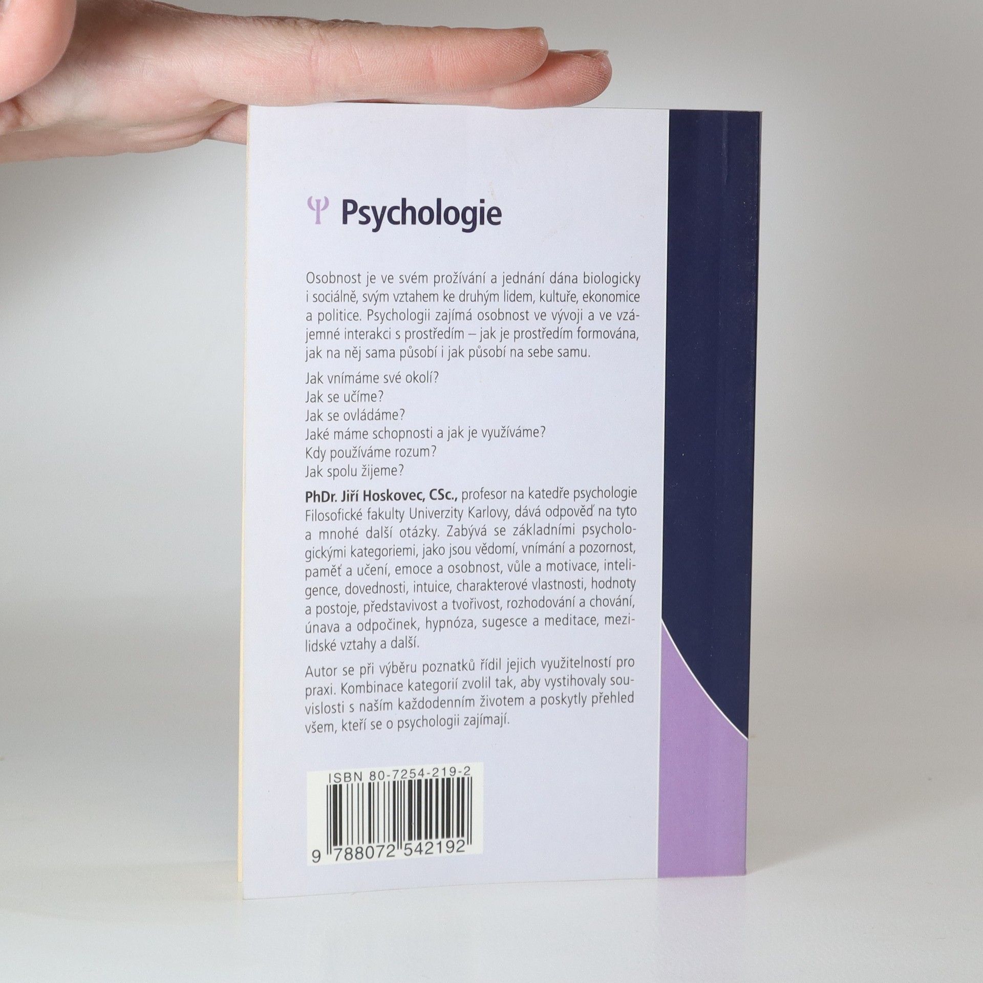 Jiří Hoskovec Psychologie