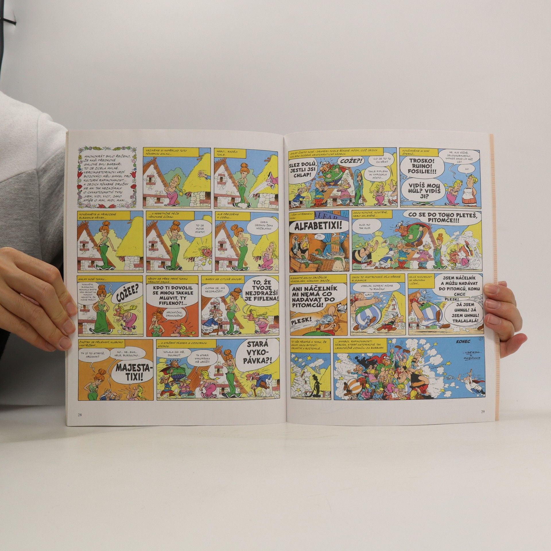 René Goscinny Asterix a galský školní rok
