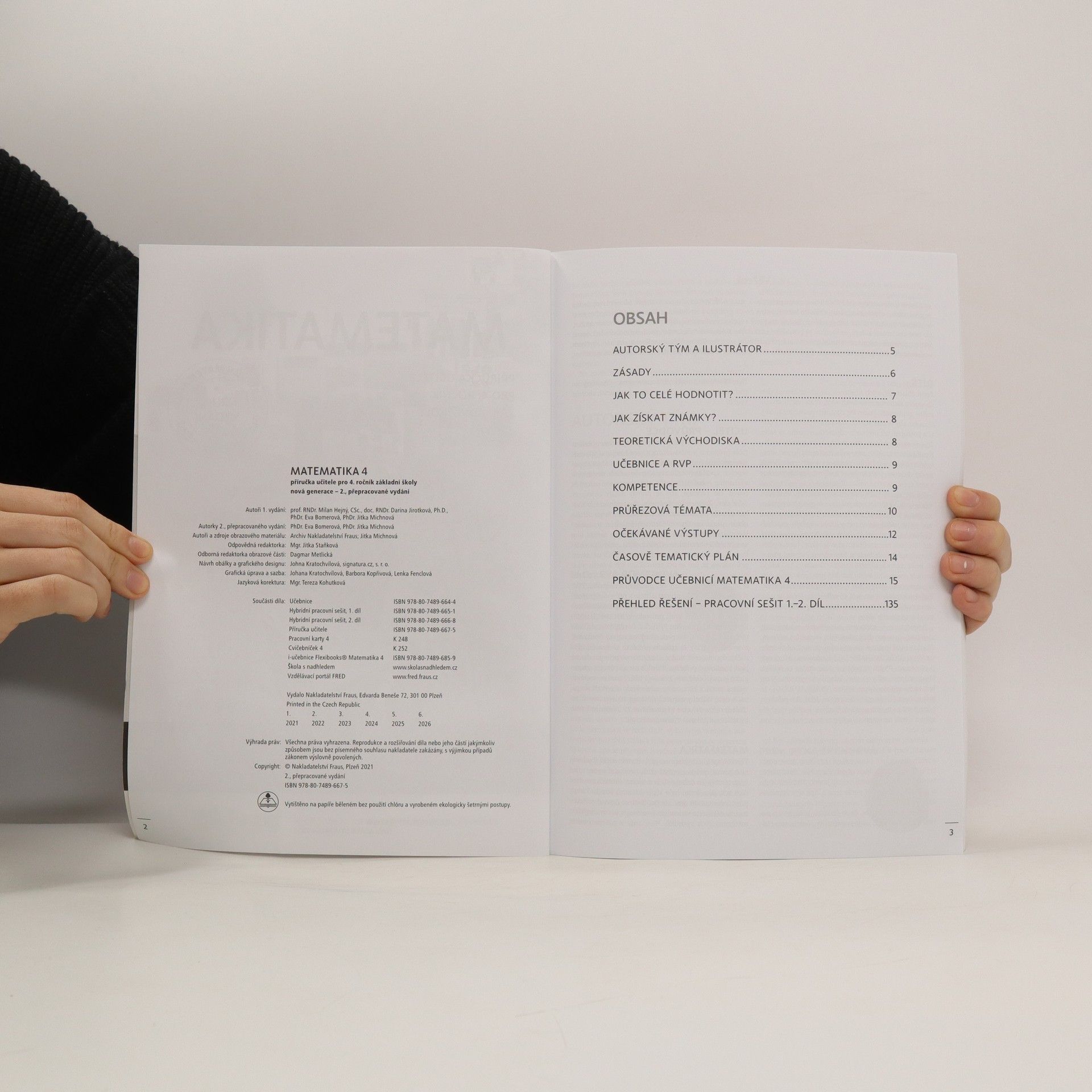 Eva Bomerová Matematika 4. Příručka učitele pro 4. ročník základní školy