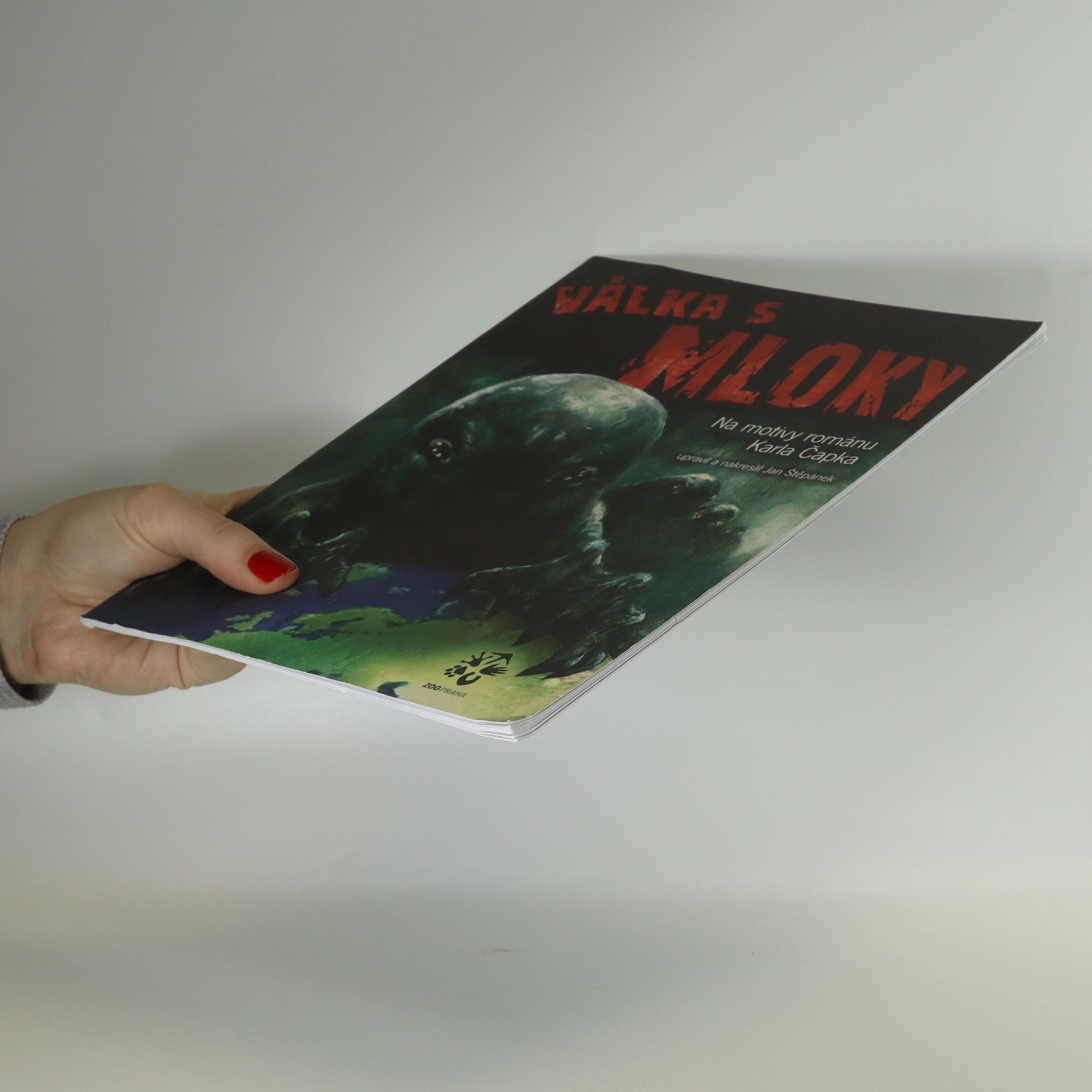 Jan Štěpánek Válka s Mloky (na motivy románu Karla Čapka)