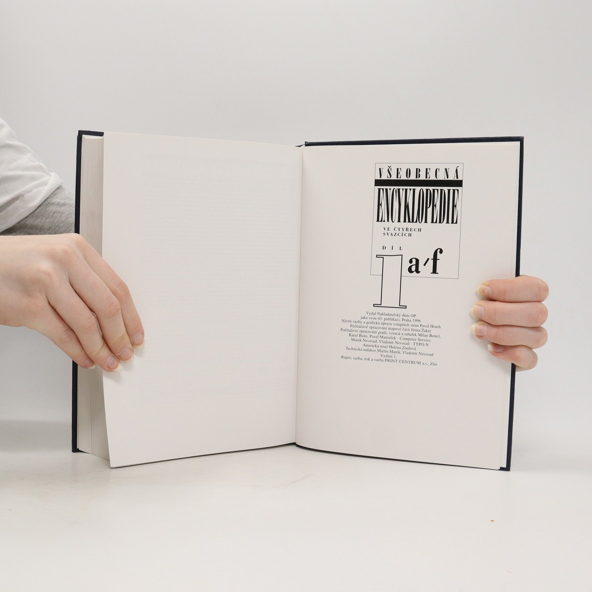Autorenkollektiv Všeobecná encyklopedie ve čtyřech svazcích 1-4