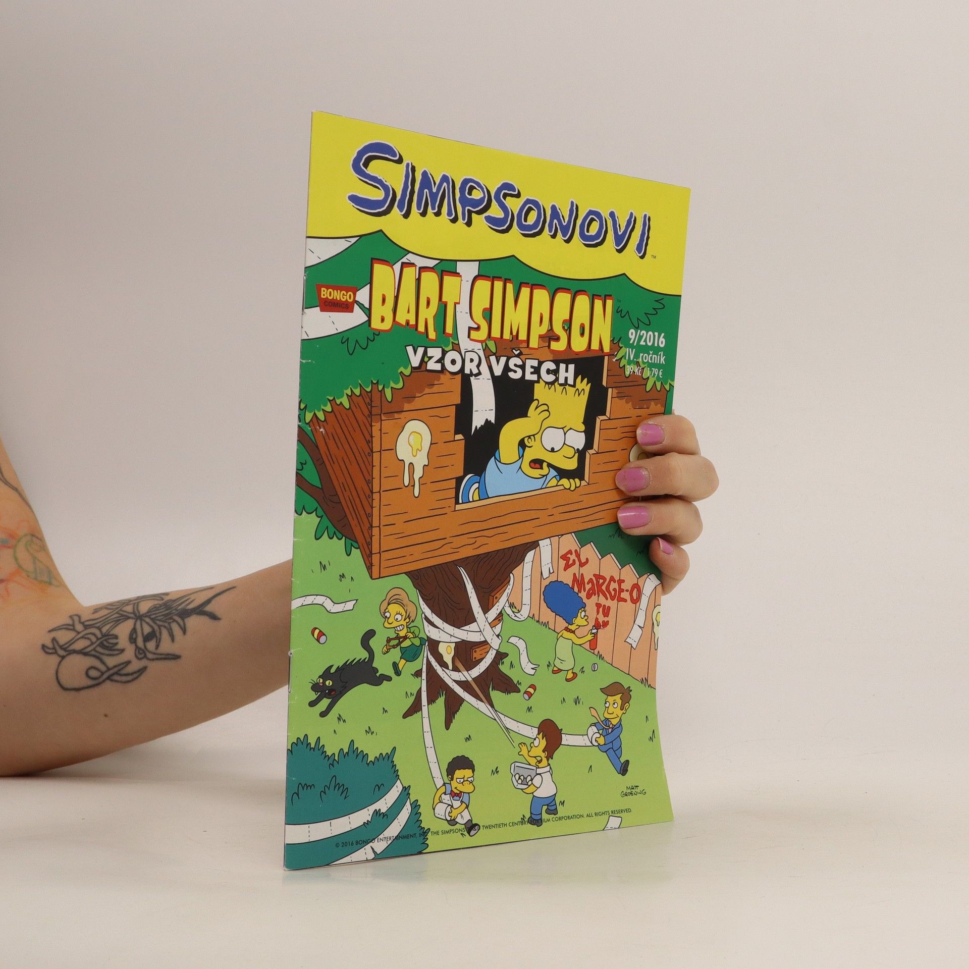 Matt Groening Bart Simpson: vzor všech 9/2016