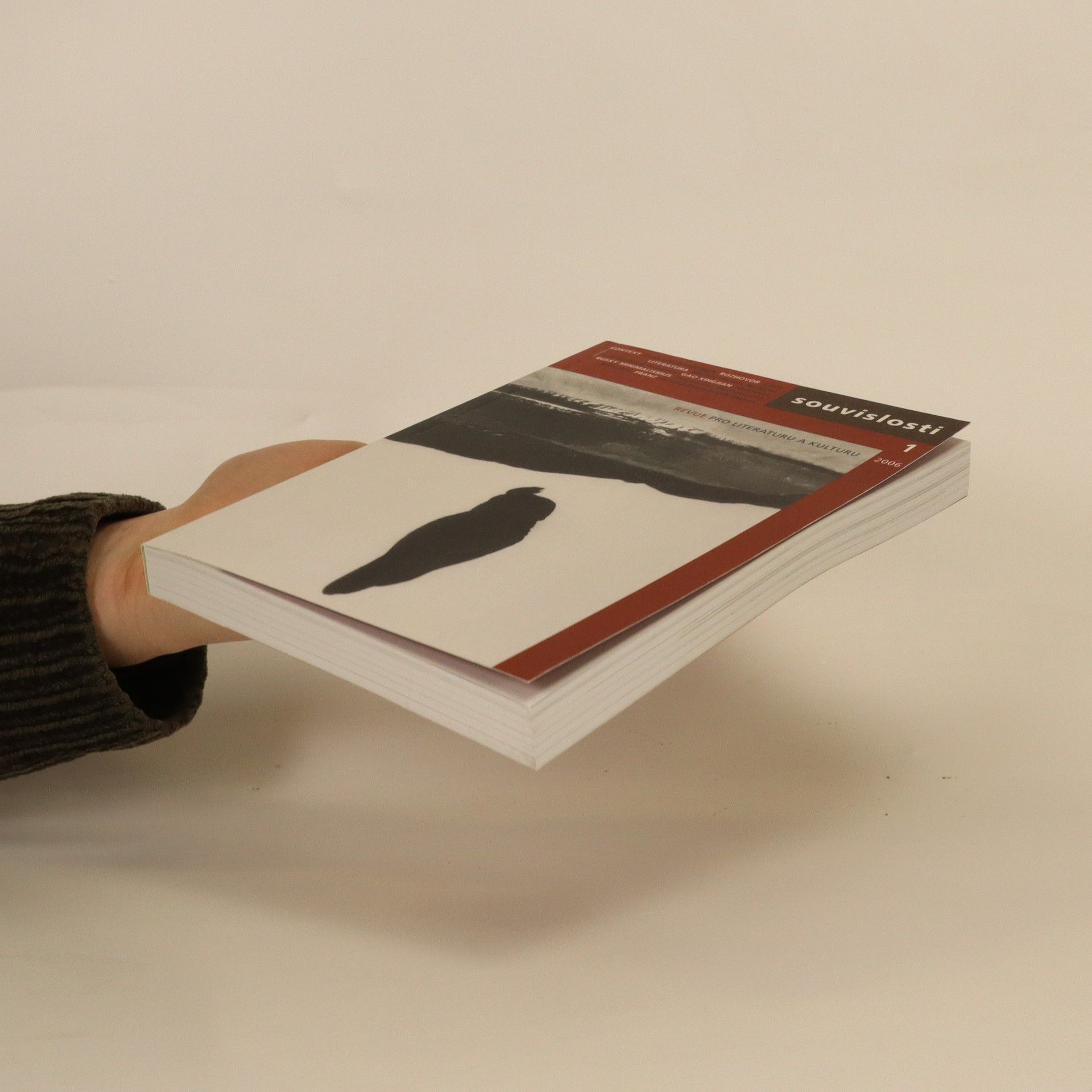 Kolektiv autorů Souvislosti číslo 1/2006 ročník XVII. Revue pro literaturu a umění