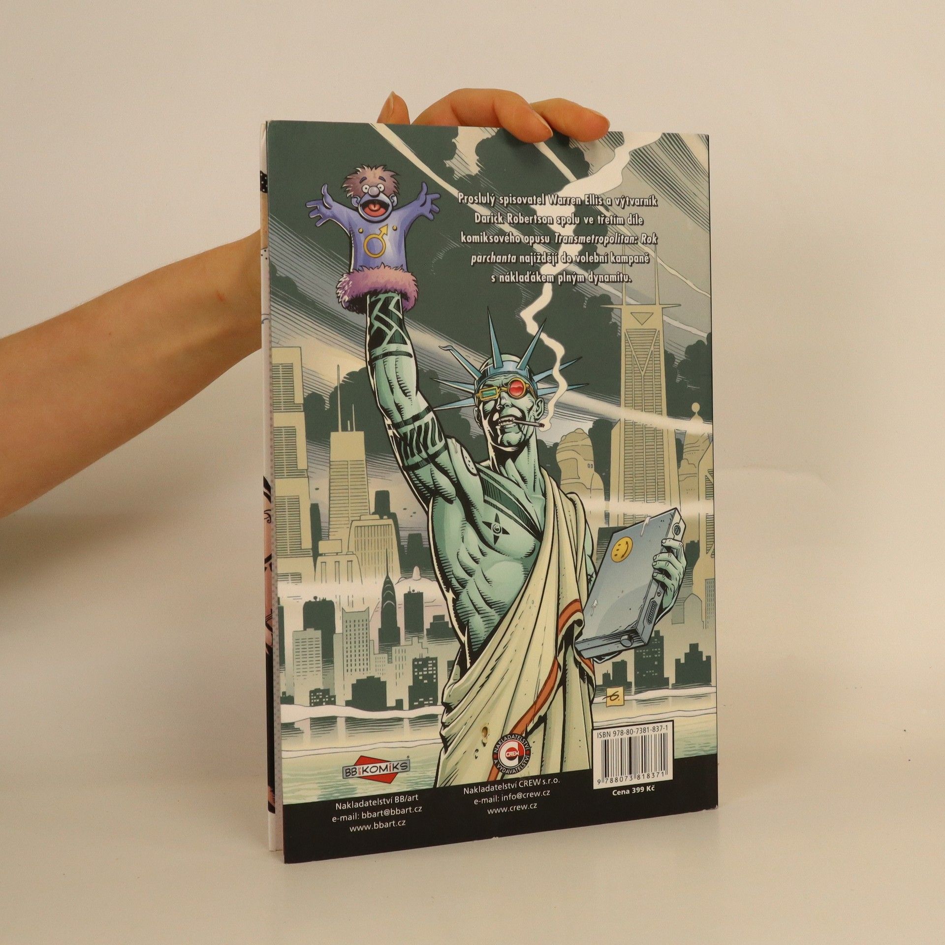 Warren Ellis Transmetropolitan. Rok parchanta